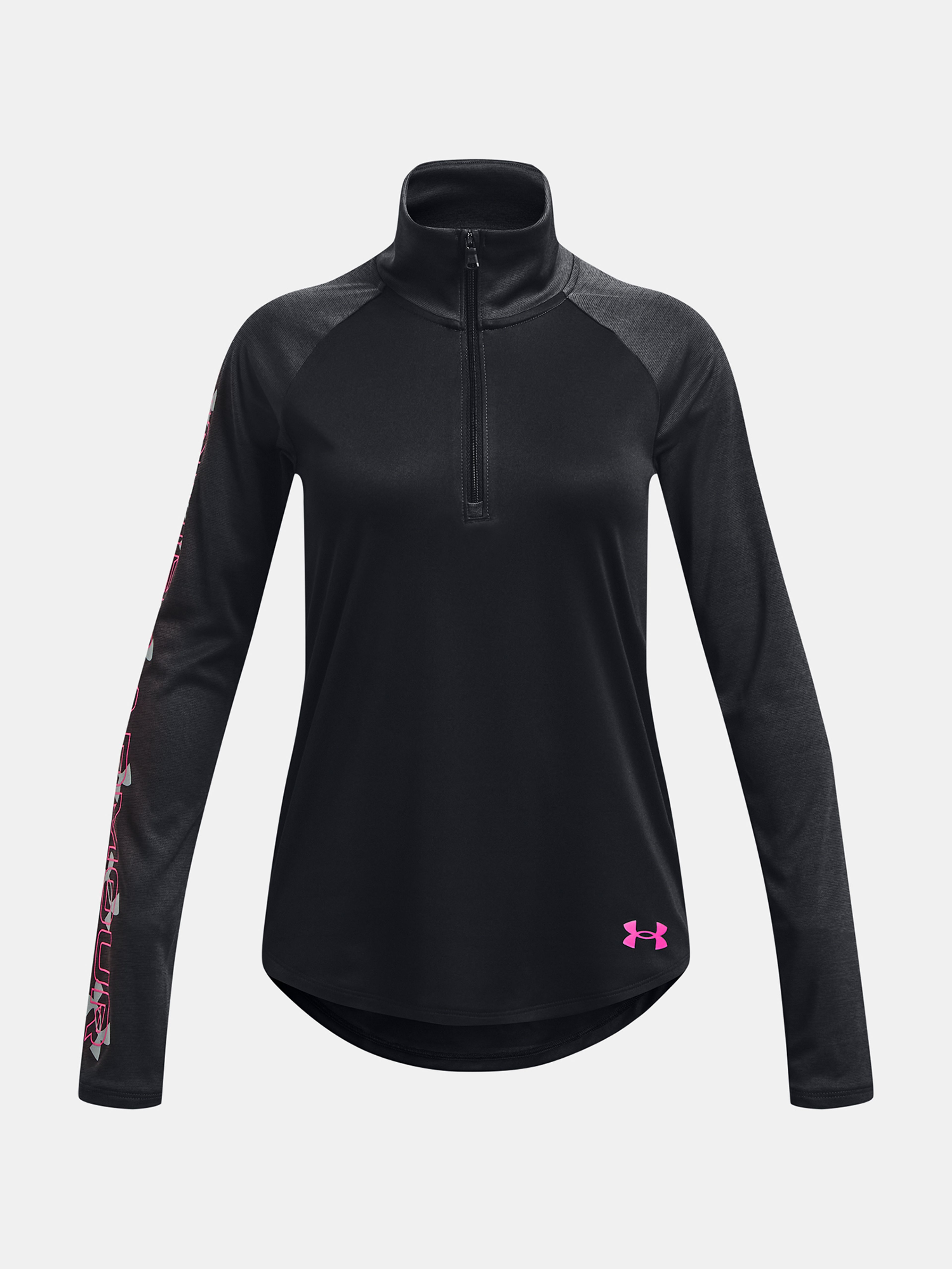 Majica Under Armour UA Tech Graphic 1/2 Zip -BLK