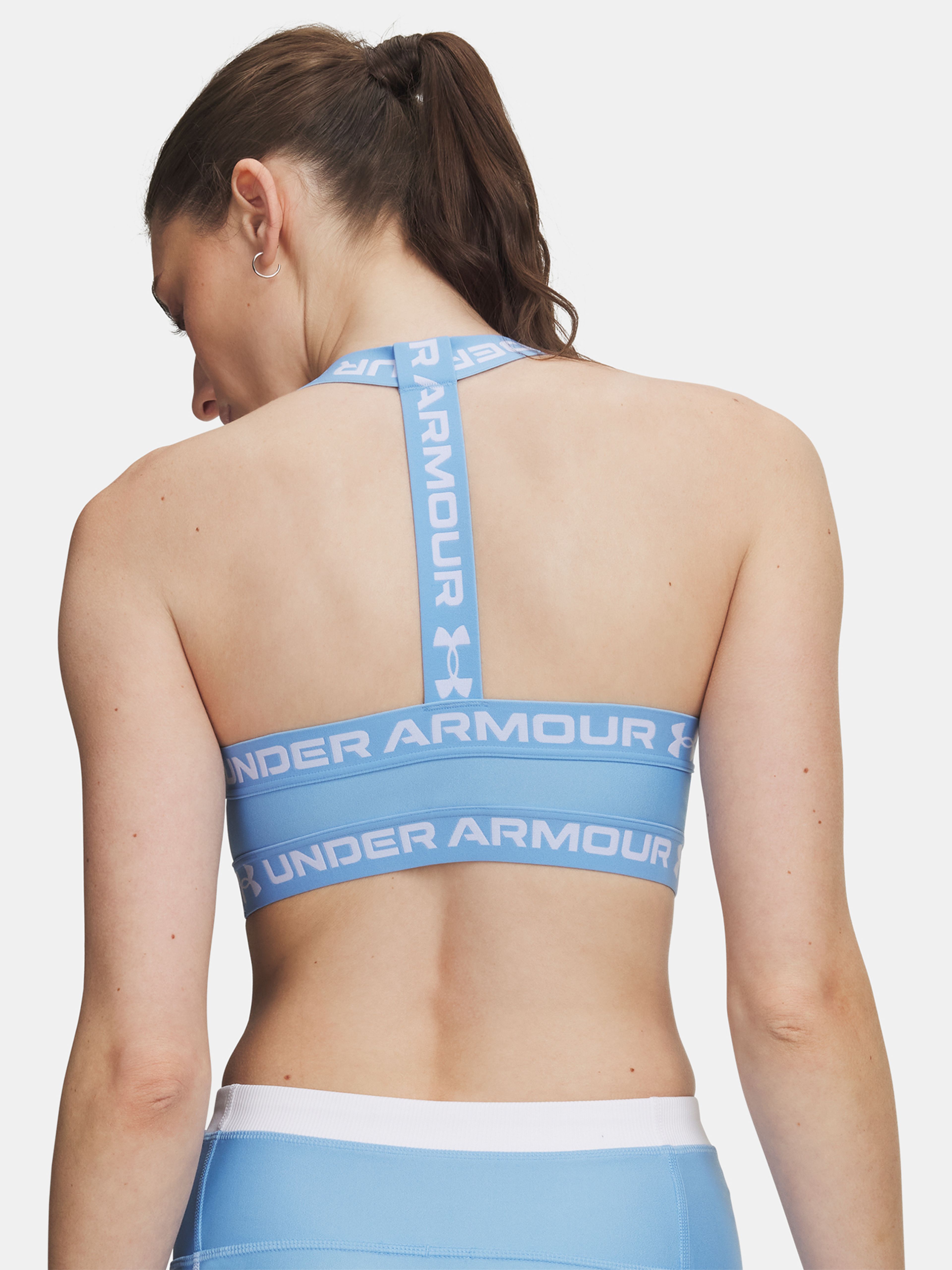 Naiste rinnahoidja Under Armour HeatGear Mid T-Back - 002