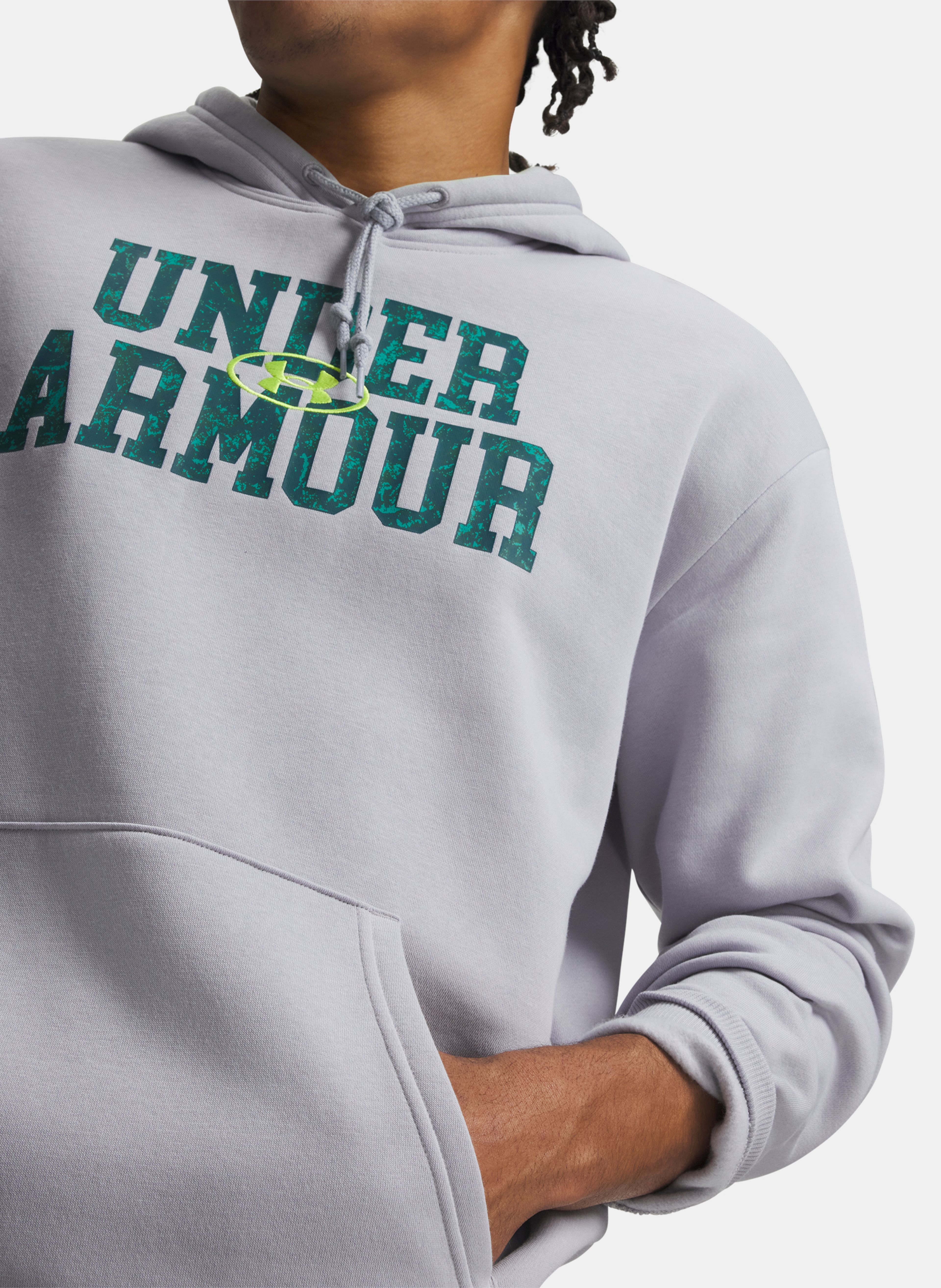Pánská mikina Under Armour UA Rival Flc Camo Fill Hdy - 003