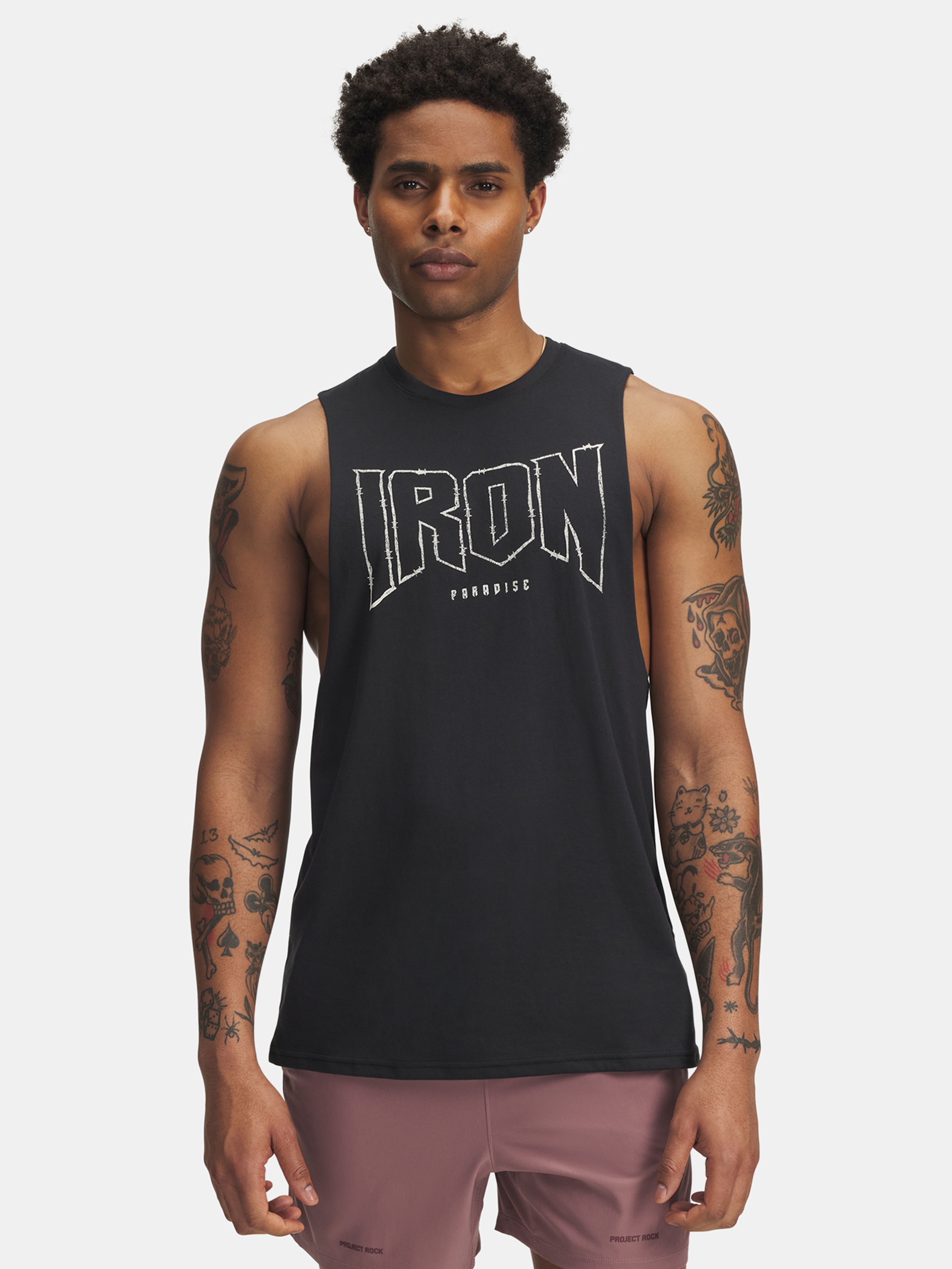 Pánske tielko Under Armour Pjt Rck Tank-BLK