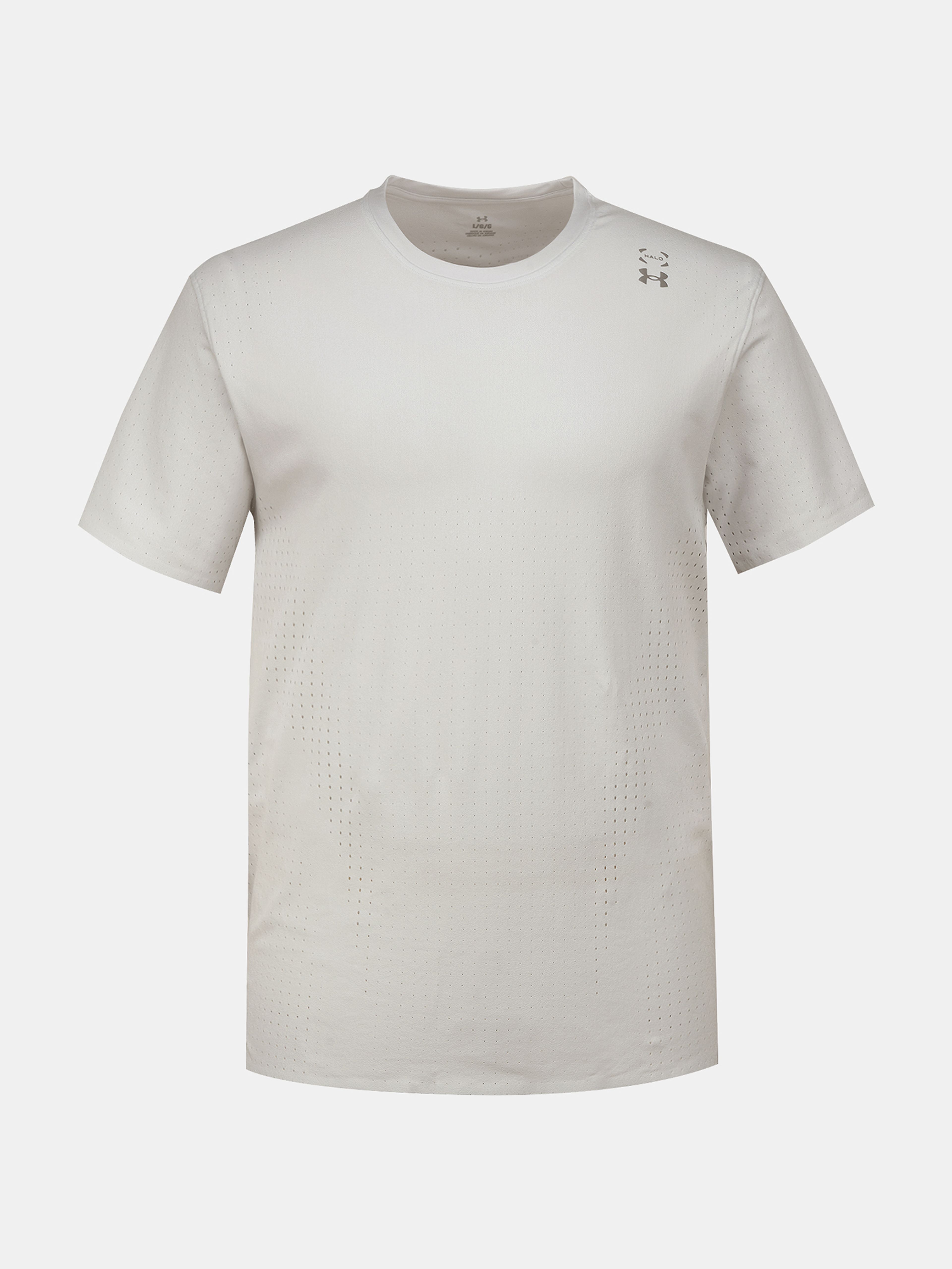 Férfi póló Under Armour UA Halo Vent SS-WHT