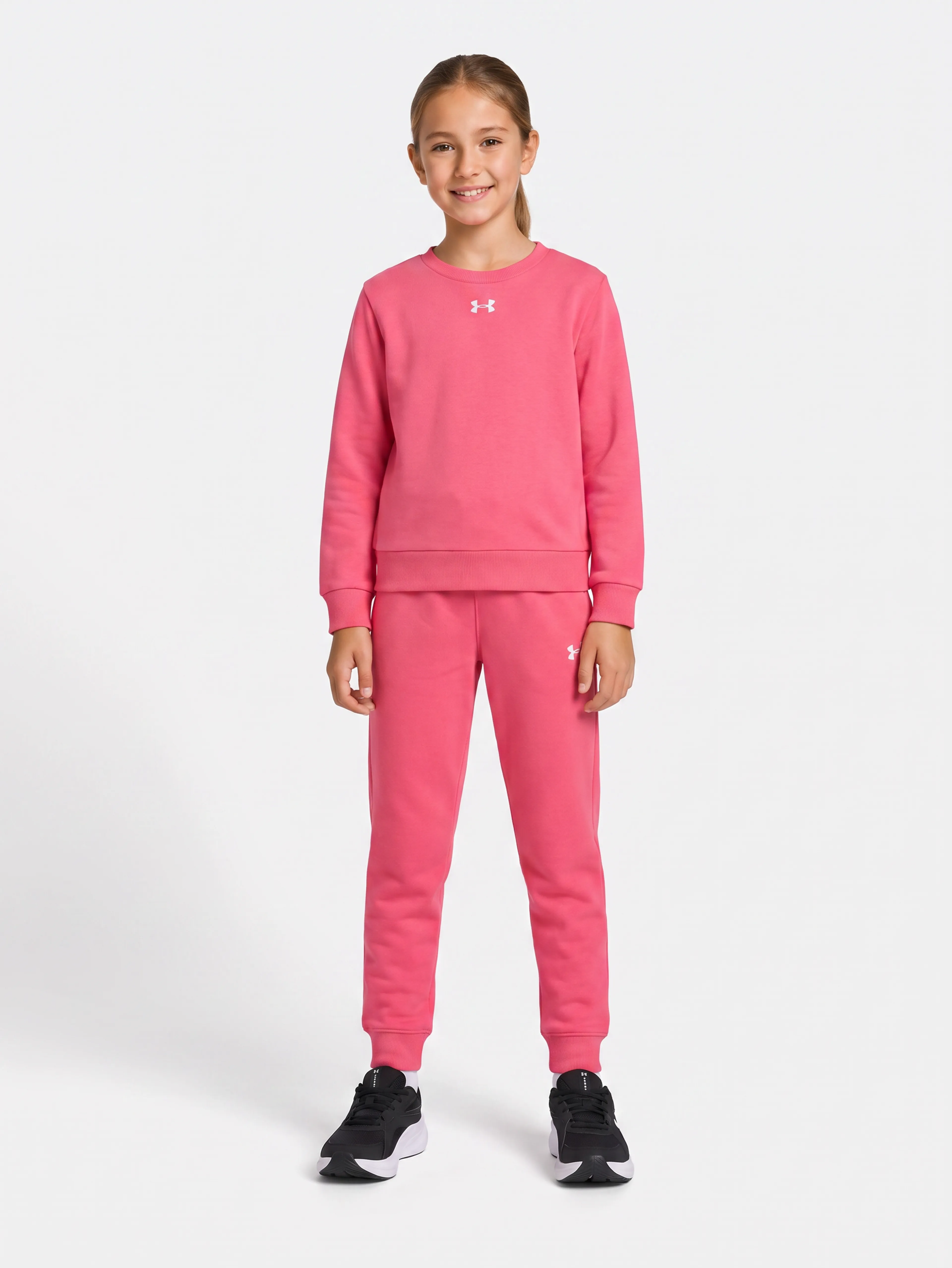 Mergaičių rinkinys Under Armour UA RIVAL CREWNECK SET - 001