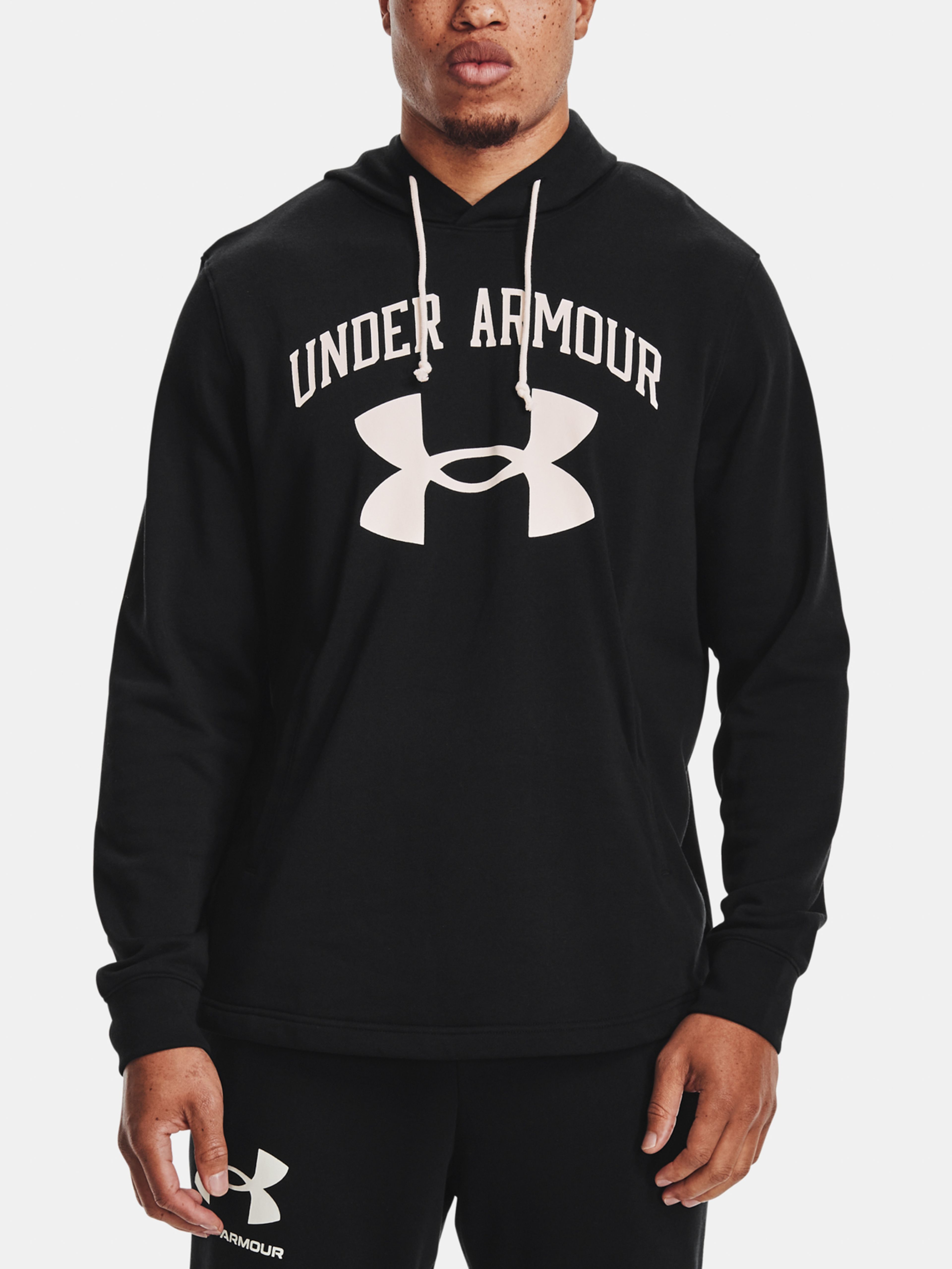 Férfi felső Under Armour RIVAL TERRY BIG LOGO HD