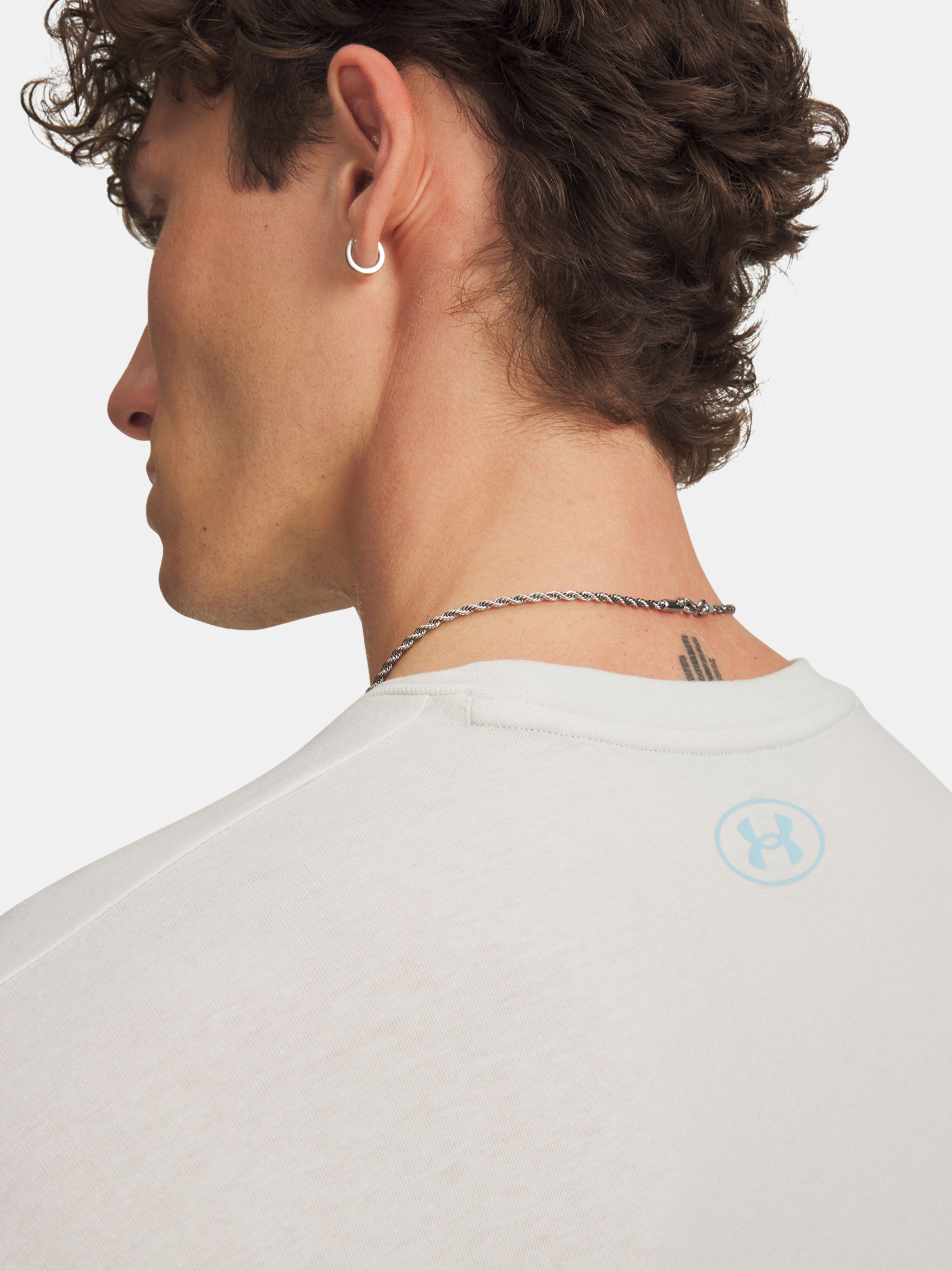 Pánské tričko Under Armour UA M 60/40S BLEND LOGO SS - 003