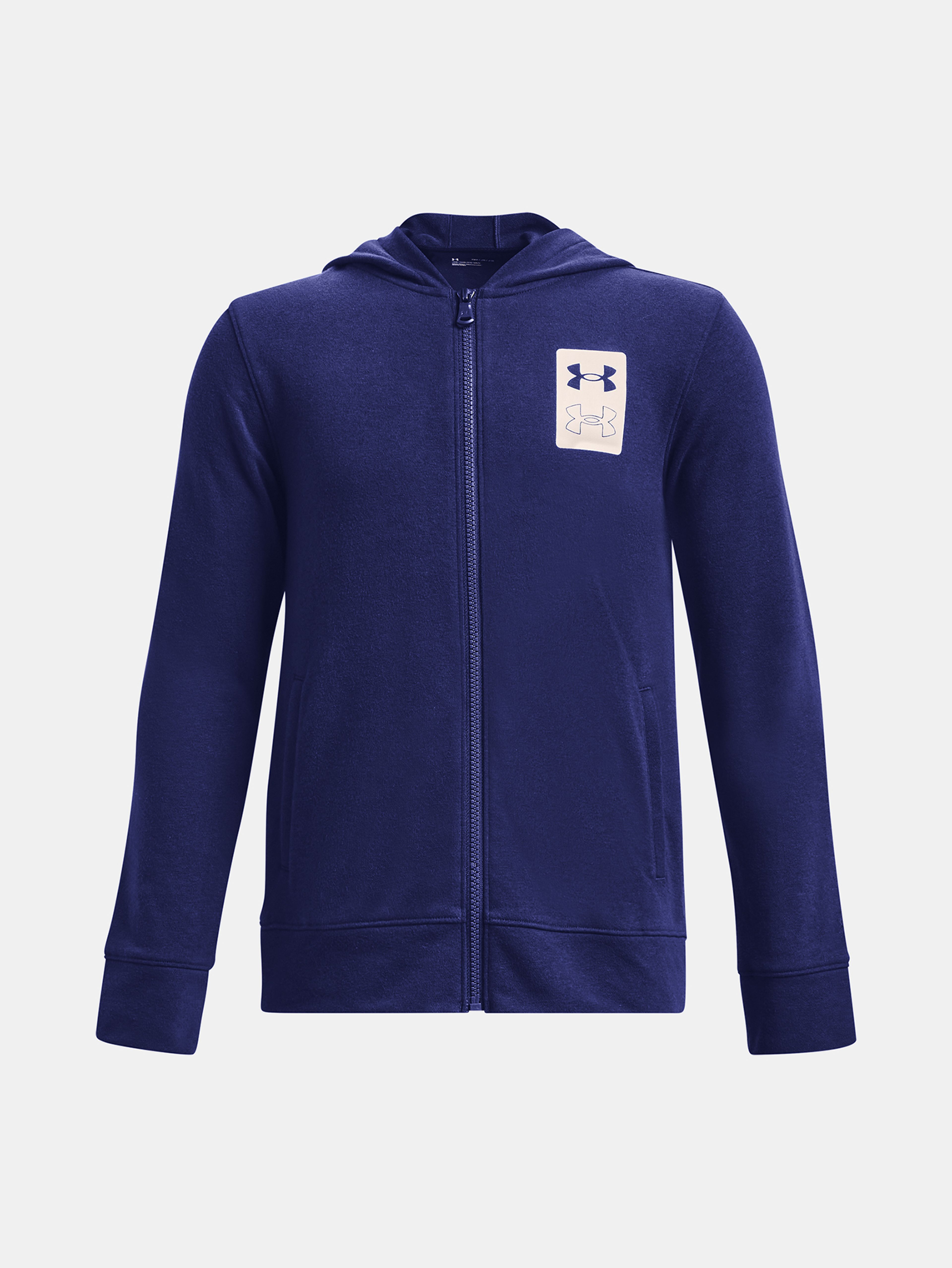 Chlapecká mikina Under Armour UA Rival Terry FZ Hoodie