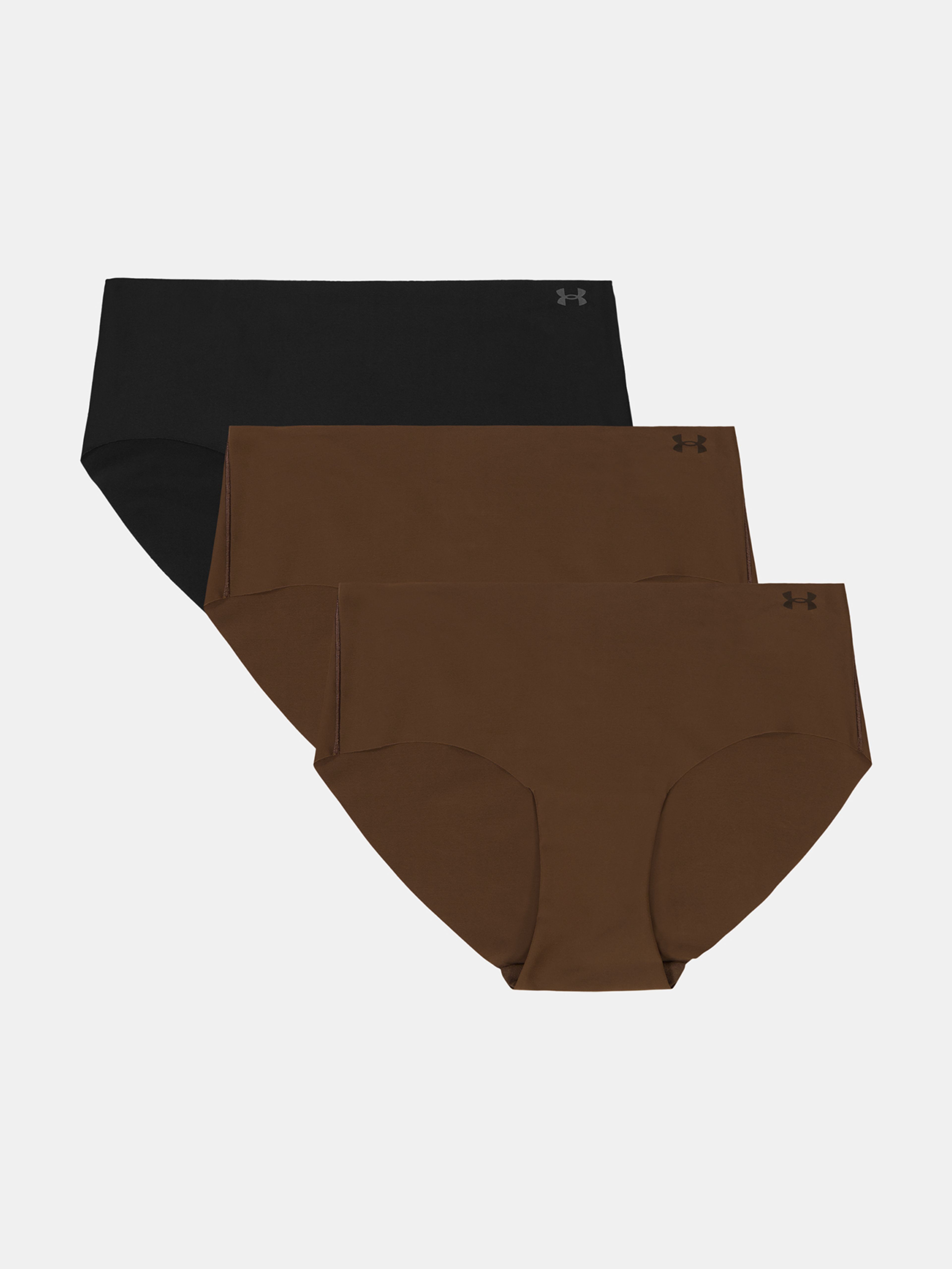 Sieviešu biksītes Under Armour Ua Pure Stretch No Show Hipster-Solid - 3pk