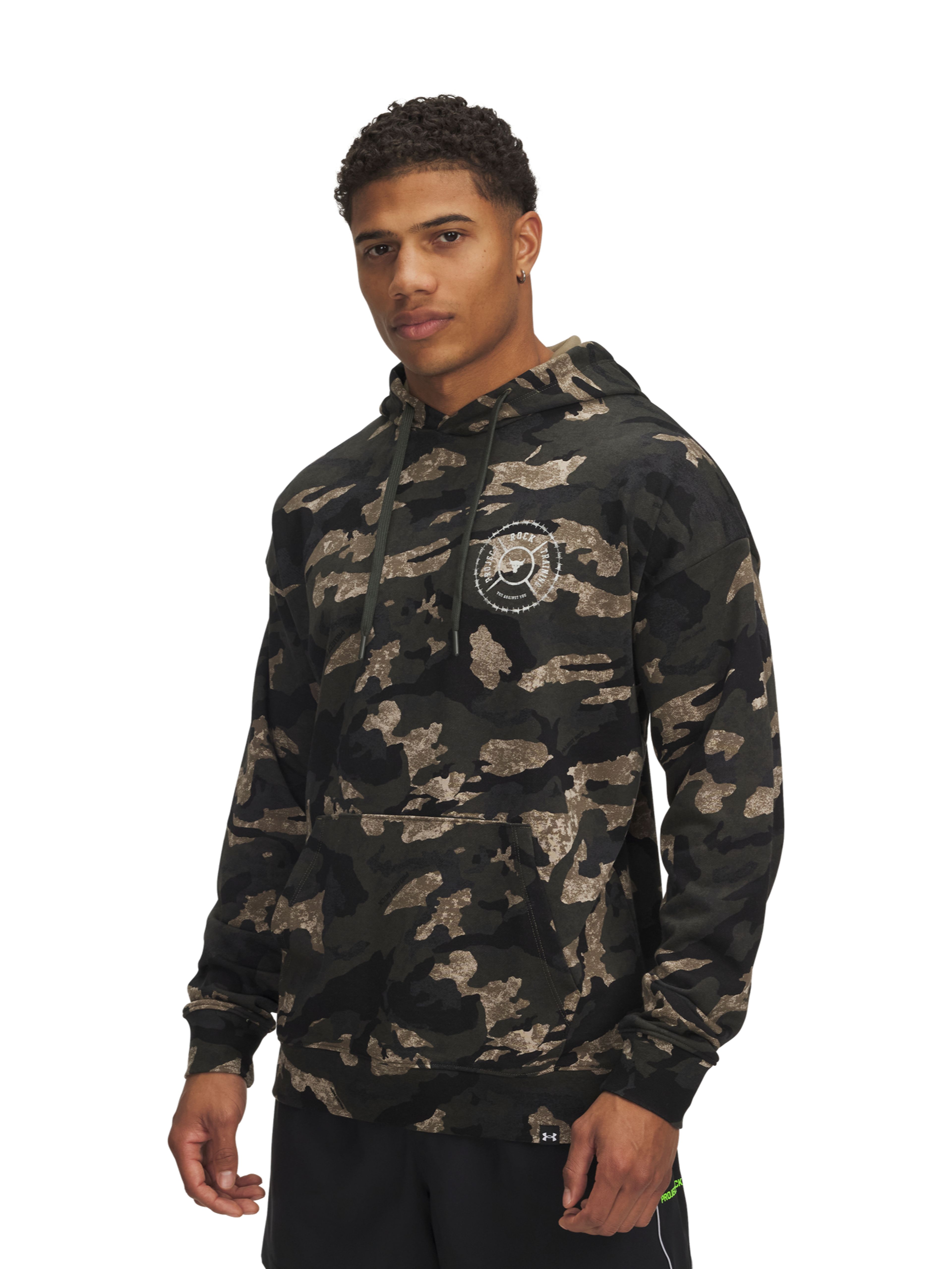 Férfi felső Under Armour Pjt Rck AOP Terry HD