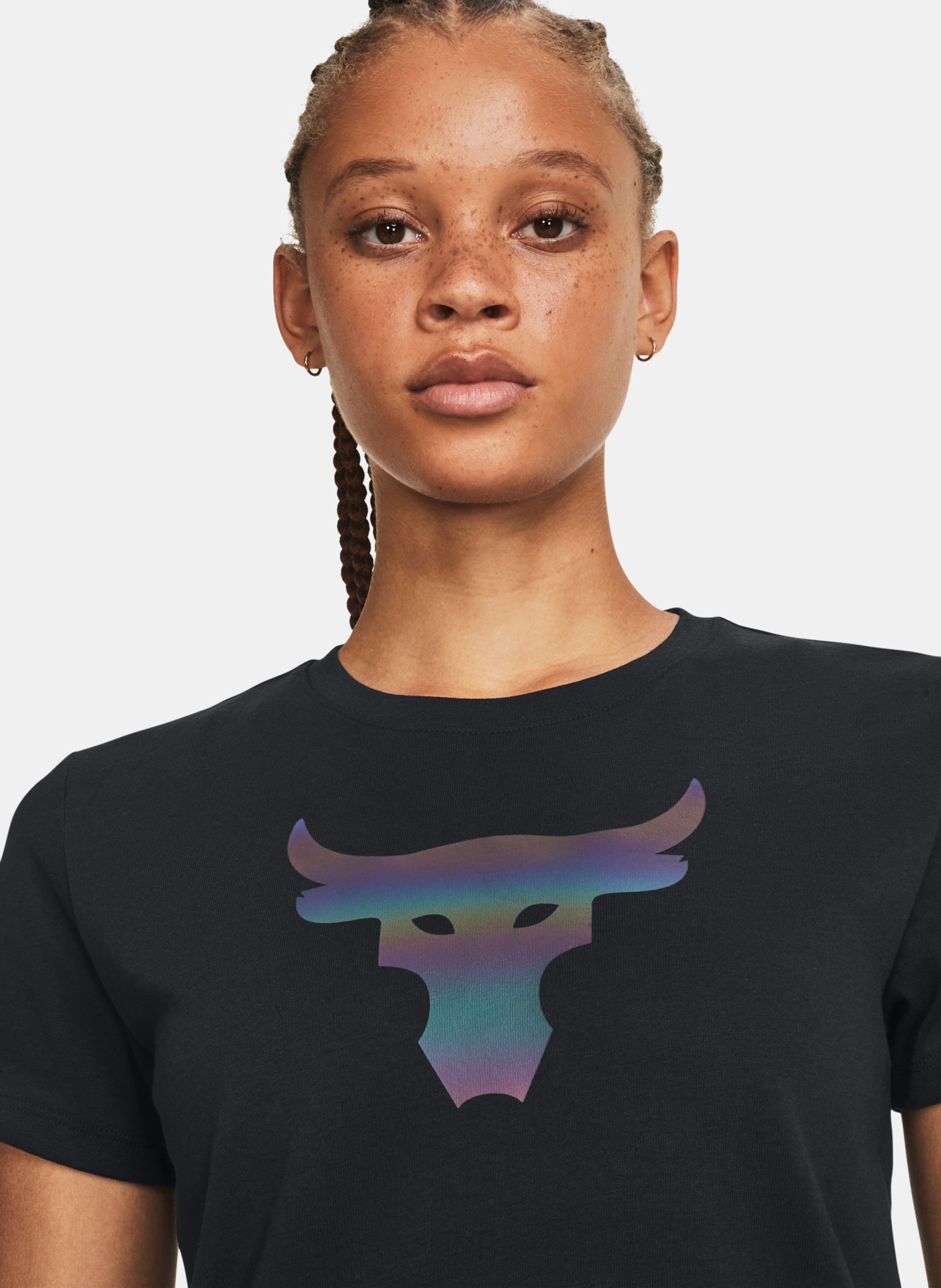 Női póló Under Armour Pjt Rck Nght Shft SS HW Q4 - 005