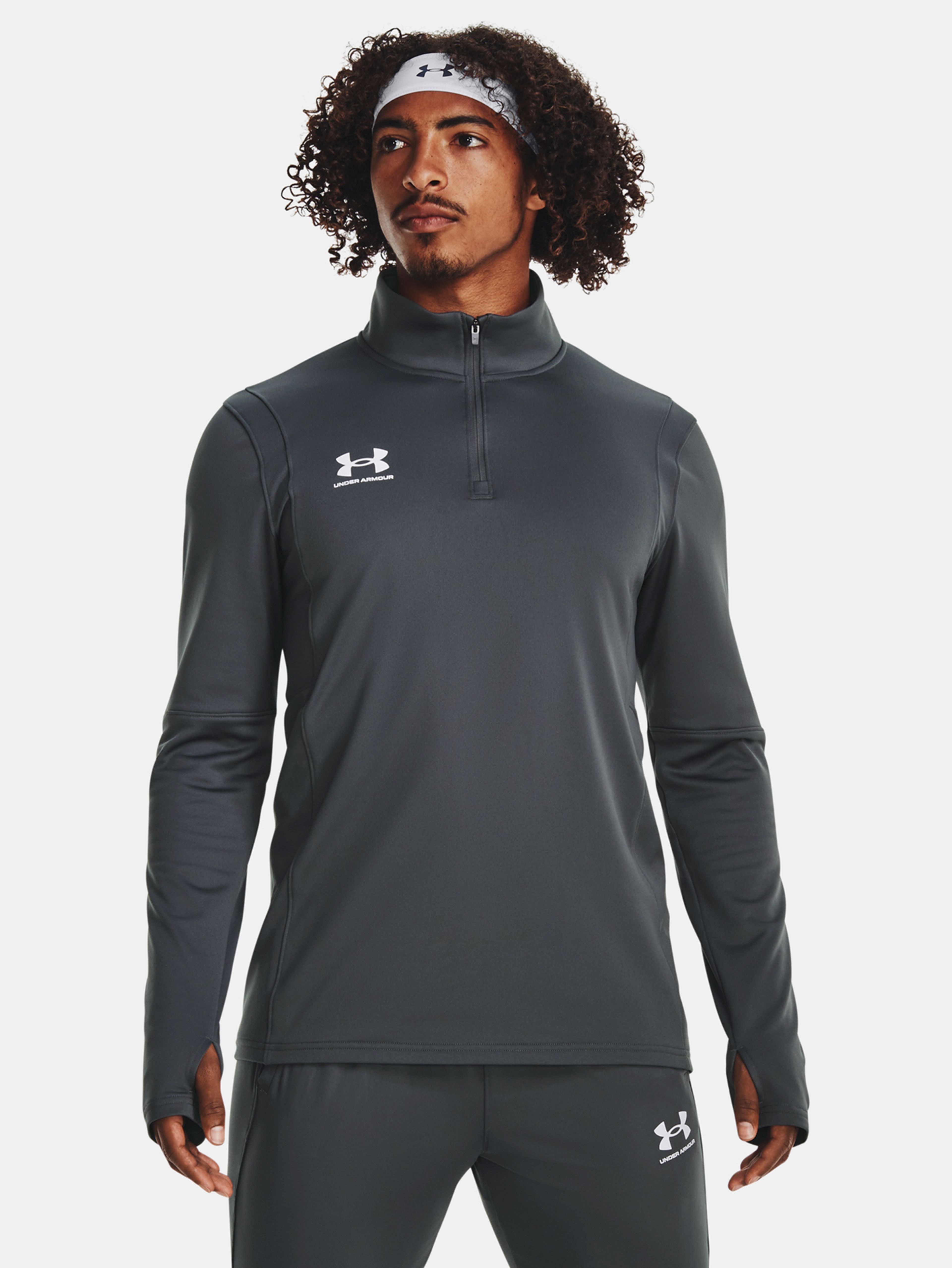 Férfi póló Under Armour UA M's Ch. Midlayer-GRY