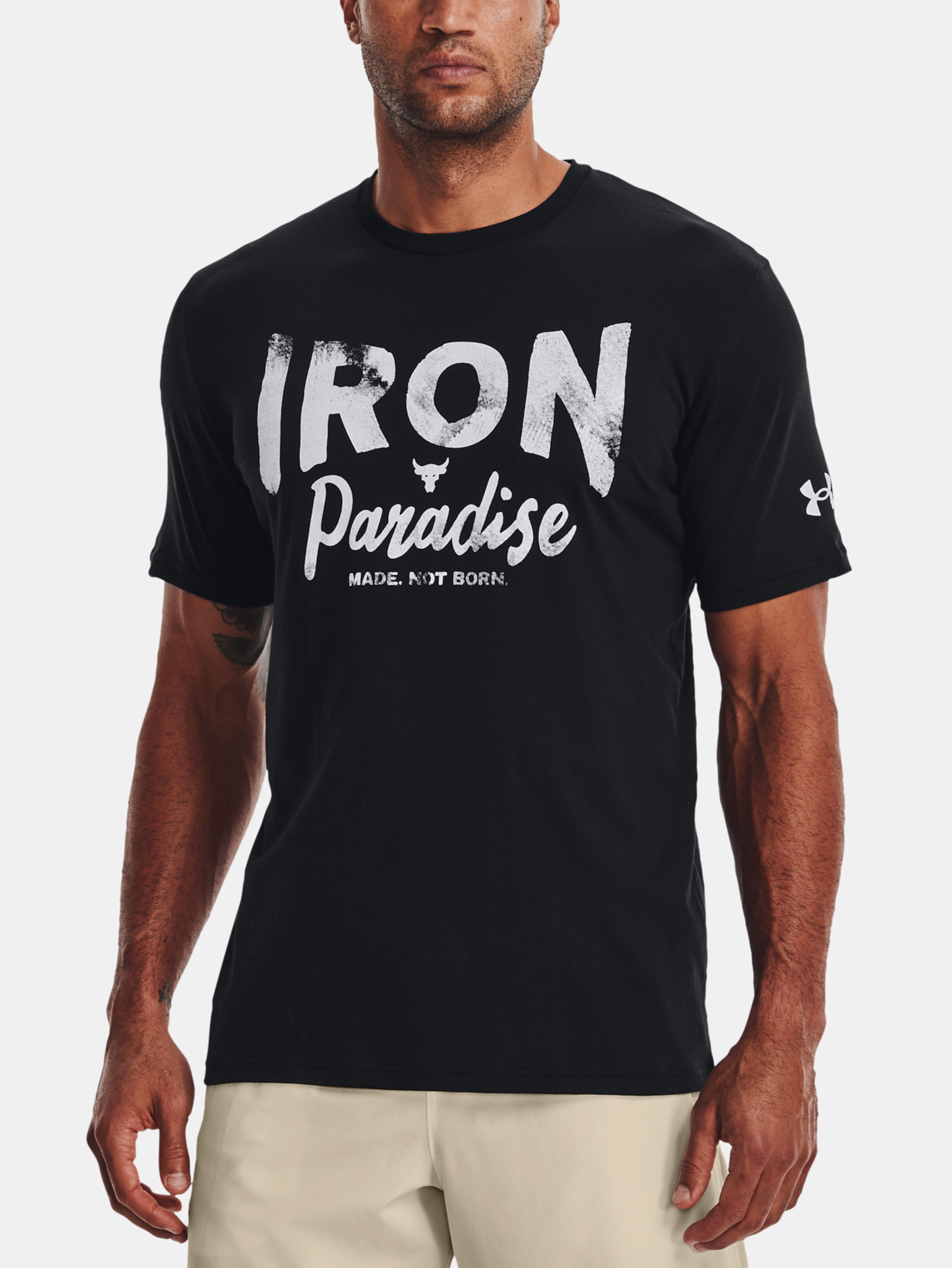 Meeste t-särk Under Armour UA Pjt Rock Iron Paradise SS