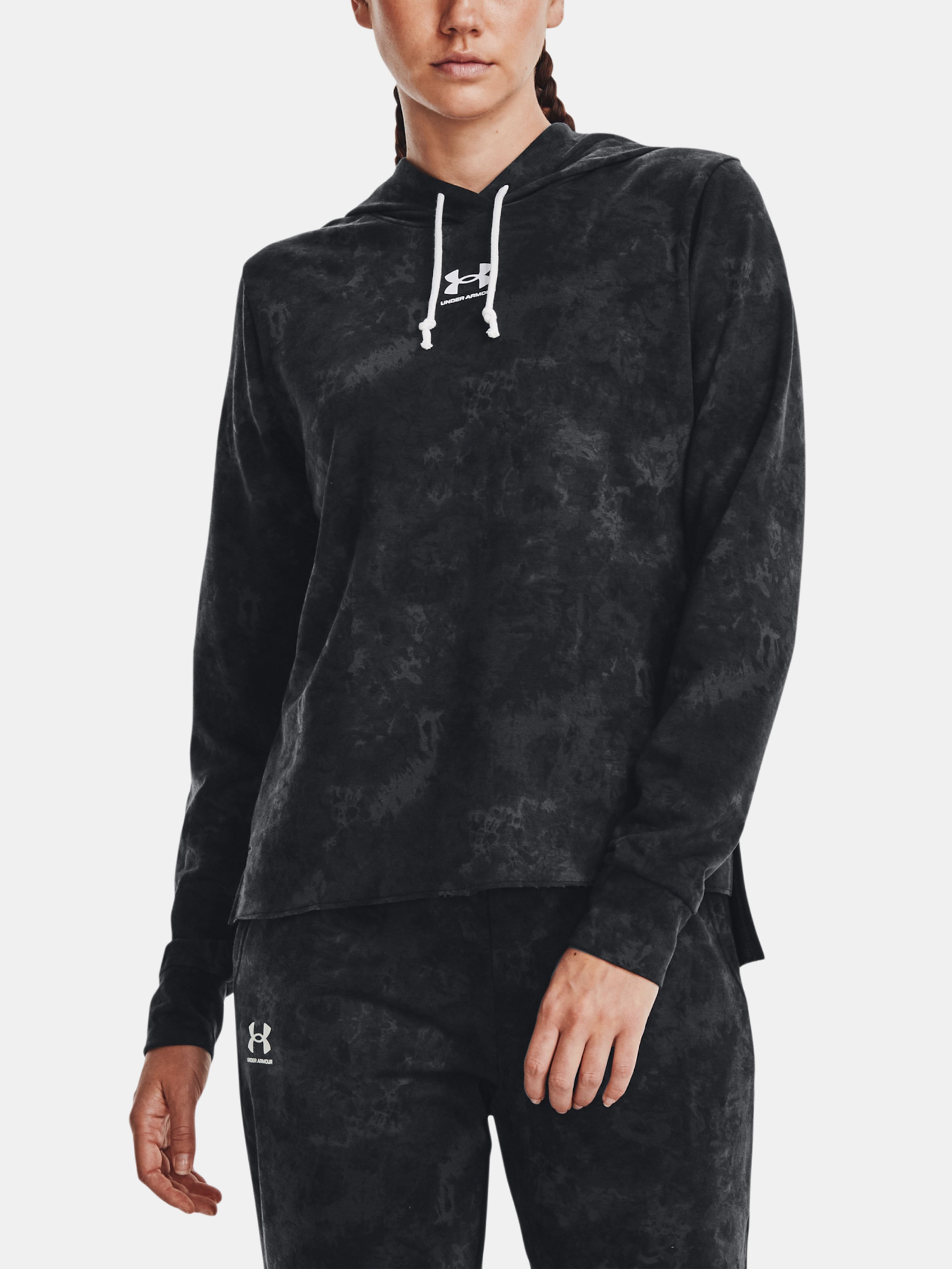 Női felső Under Armour Rival Terry Print Hoodie