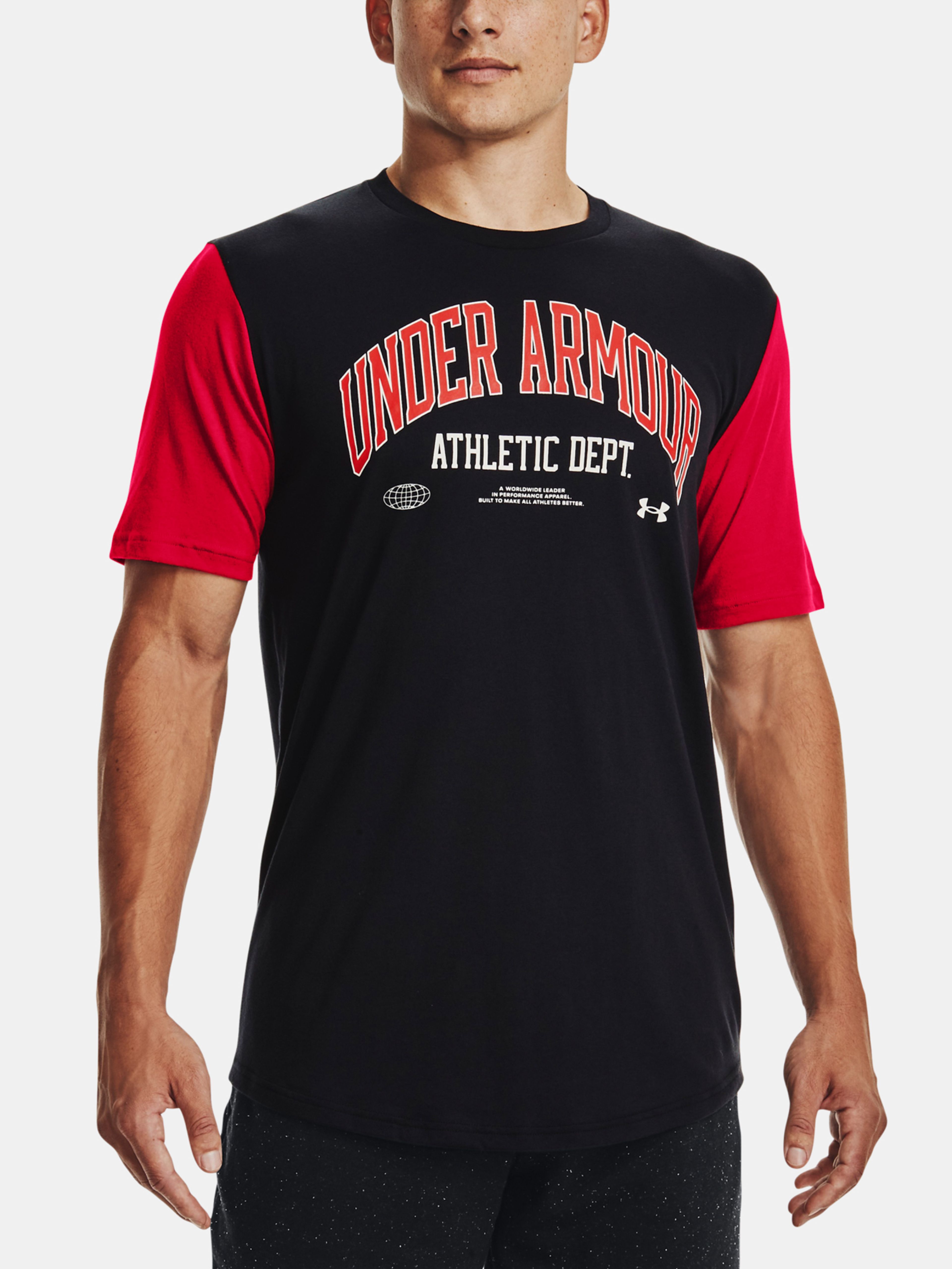 Pánské tričko Under Armour UA ATH DEPT CLRBLK SS