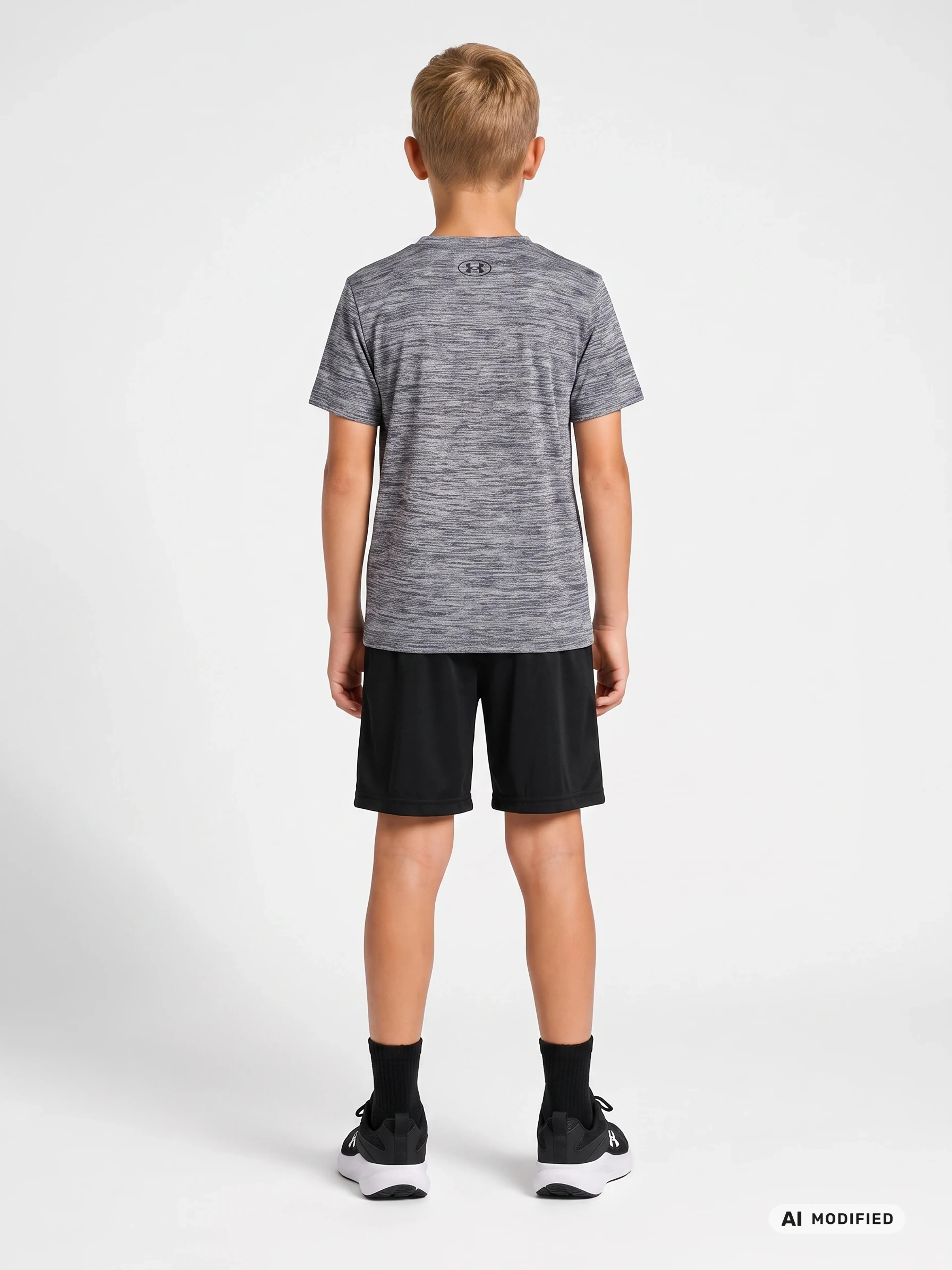 Berniuku rinkinys Under Armour UA TWIST WOVEN SHORT SET-GRY - 004