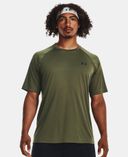 Férfi póló Under Armour Velocity 2.0 SS Tee-Zöld - 003