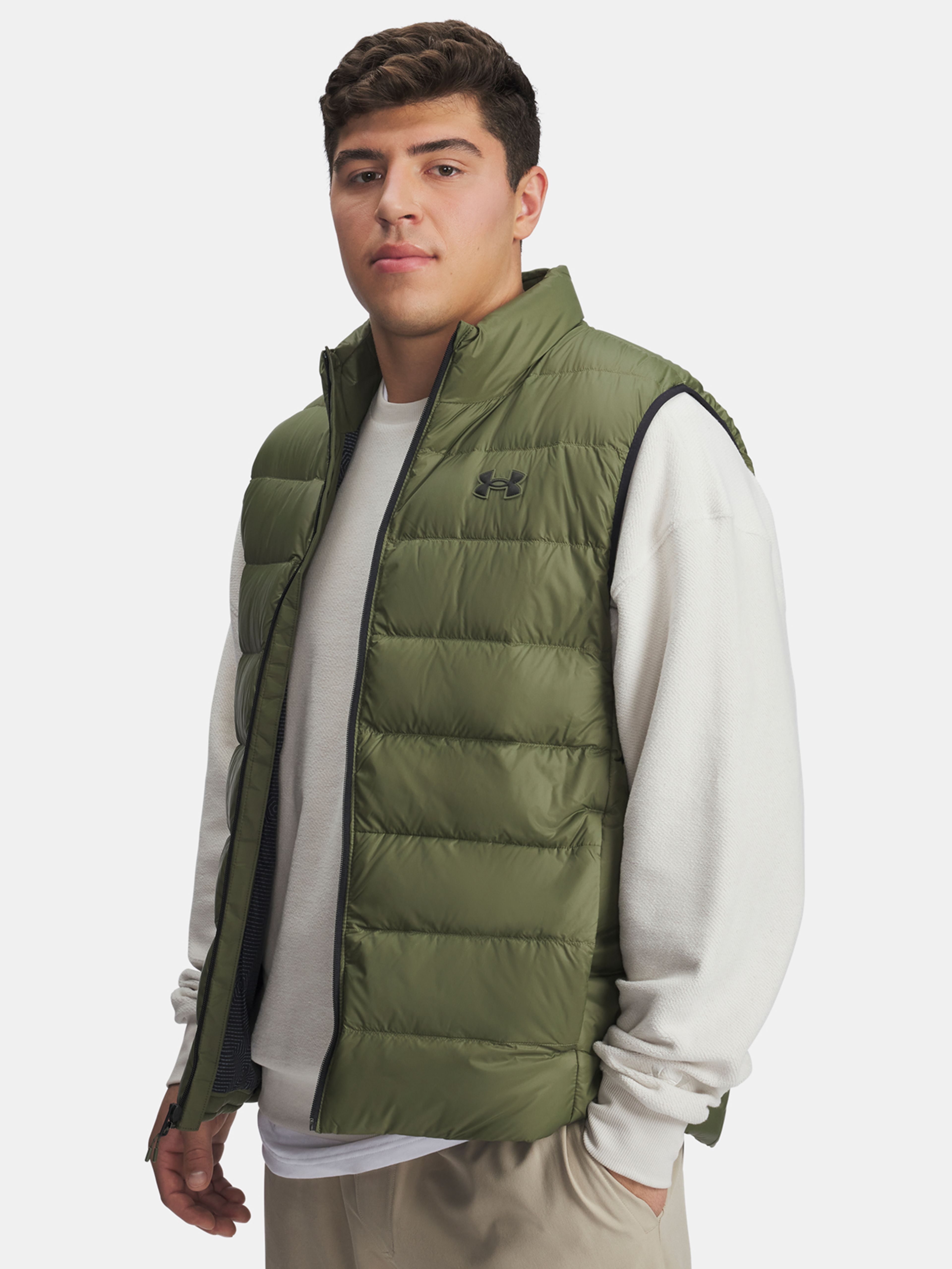 Férfi mellény Under Armour LEGEND DOWN VEST-GRN