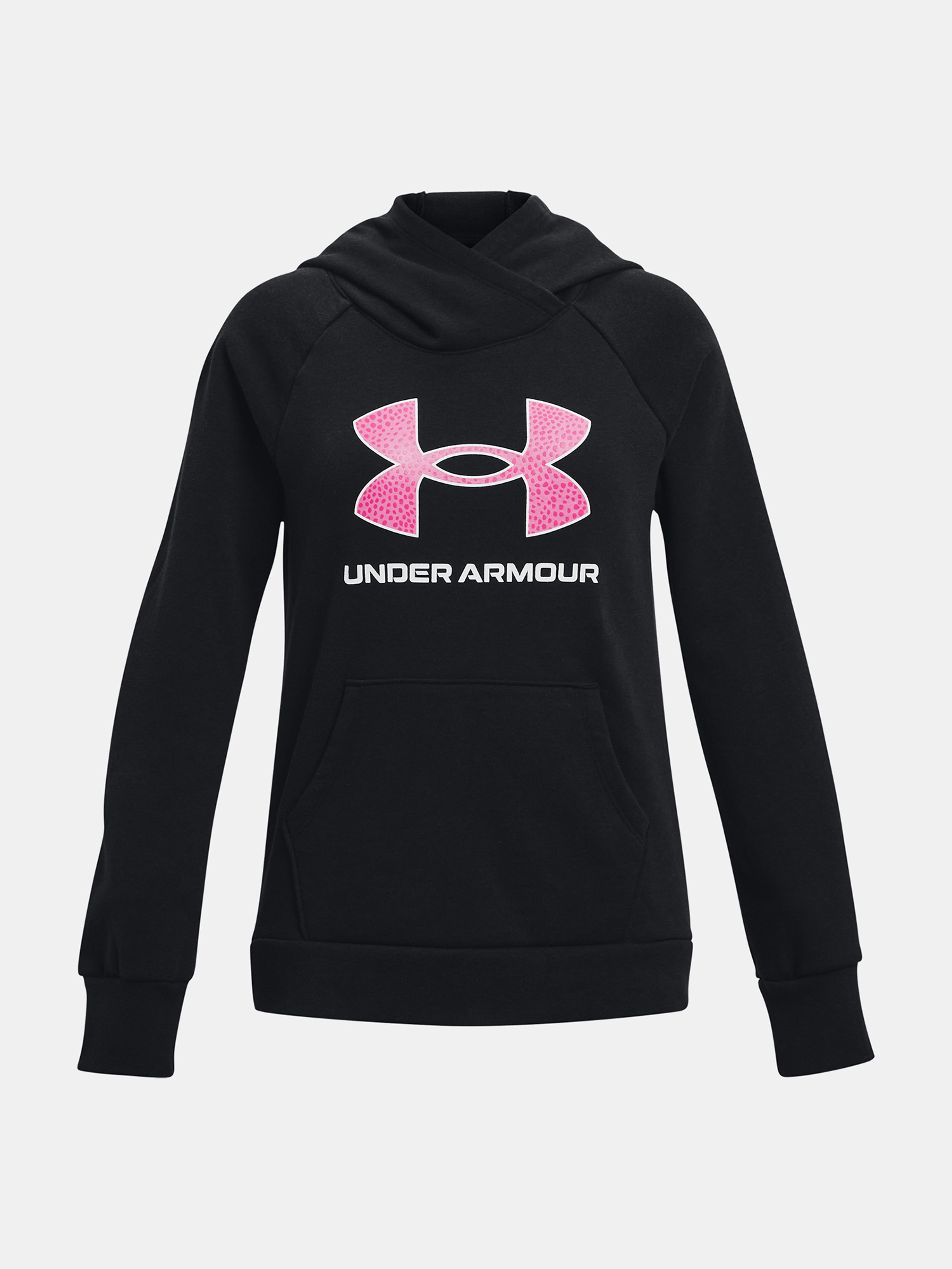 Dekliški pulover Under Armour Rival Fleece BL Hoodie-BLK