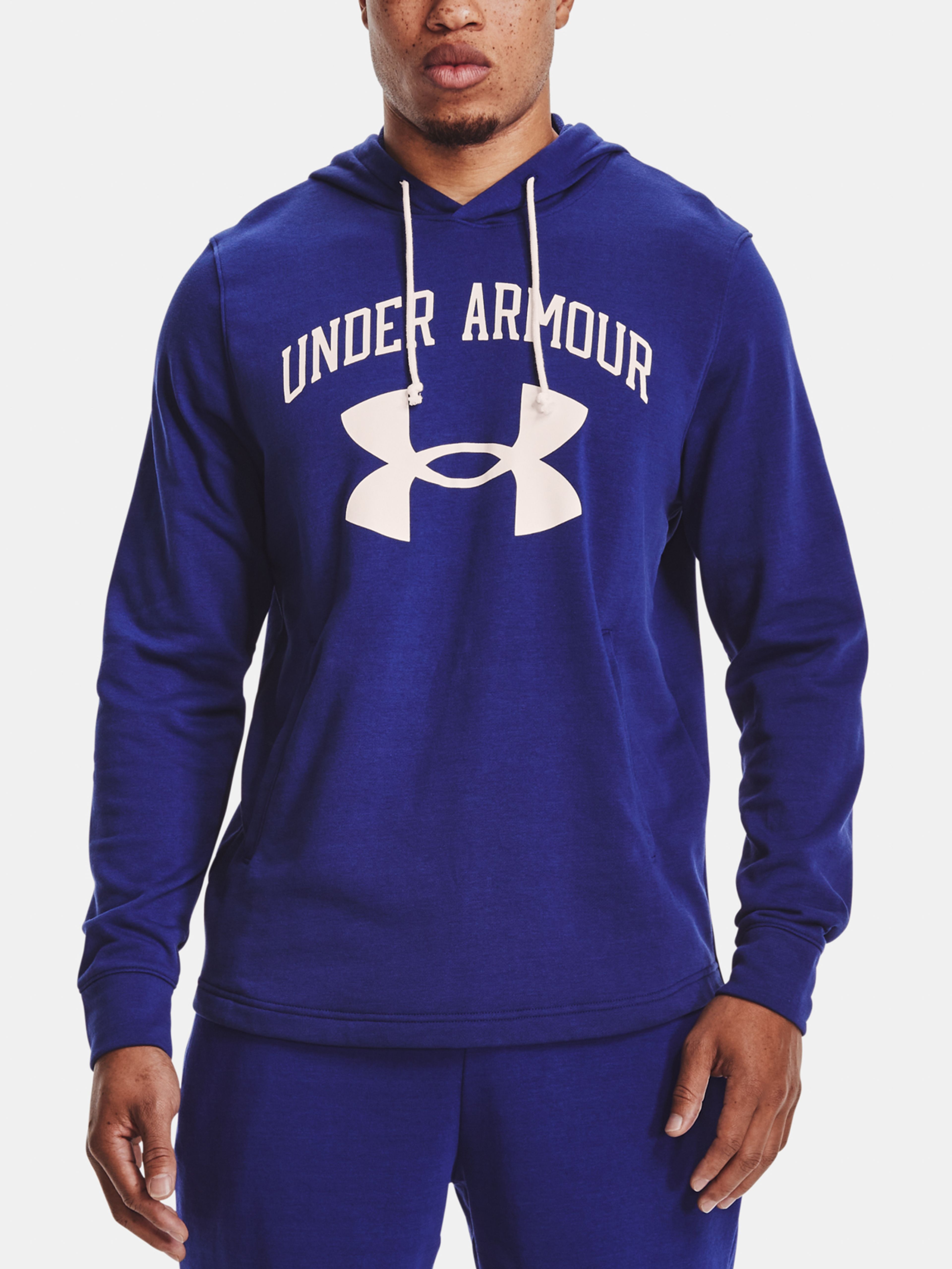 Férfi felső Under Armour RIVAL TERRY BIG LOGO HD