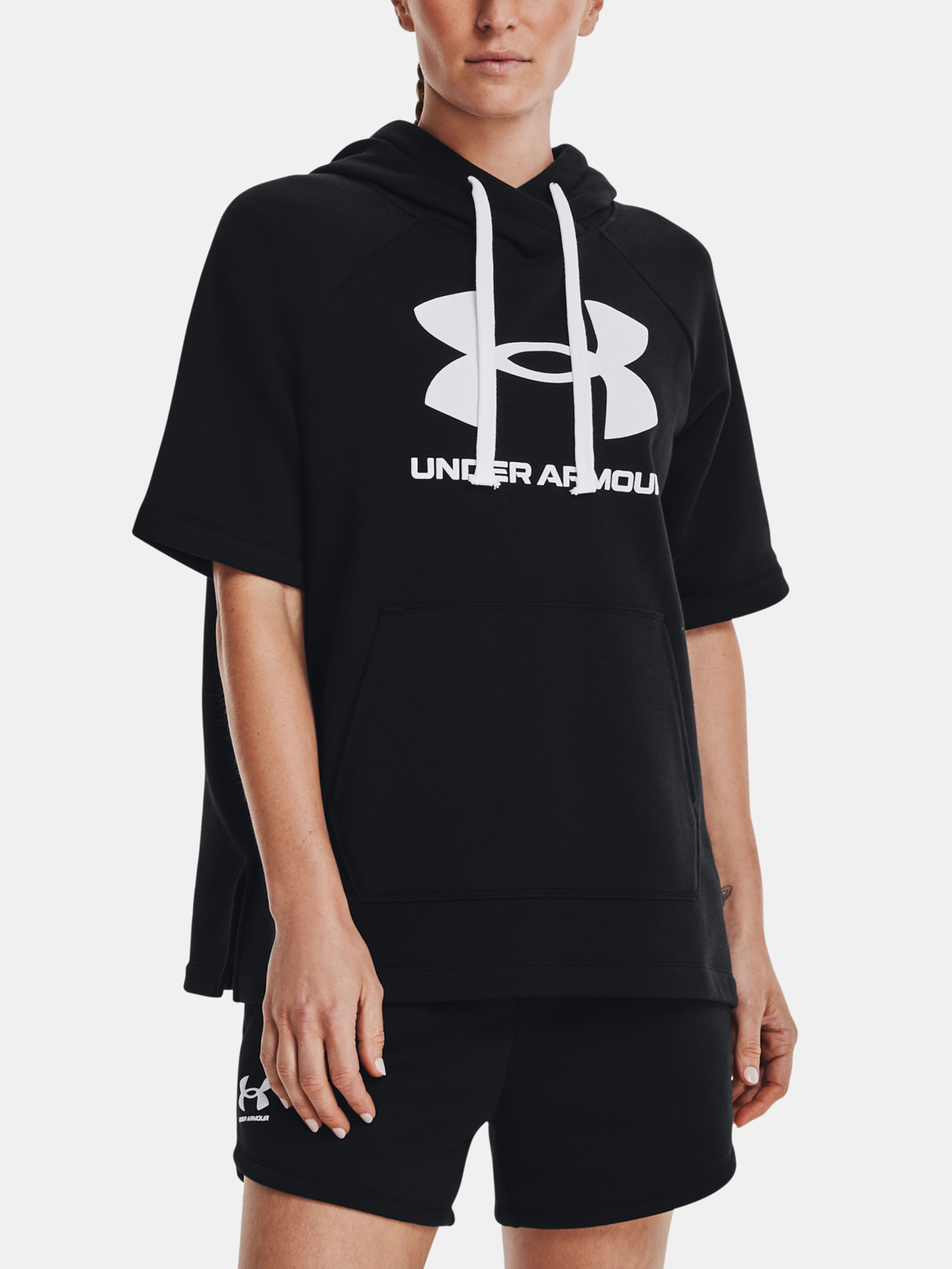 Női felső Under Armour Rival Fleece SS Hoodie