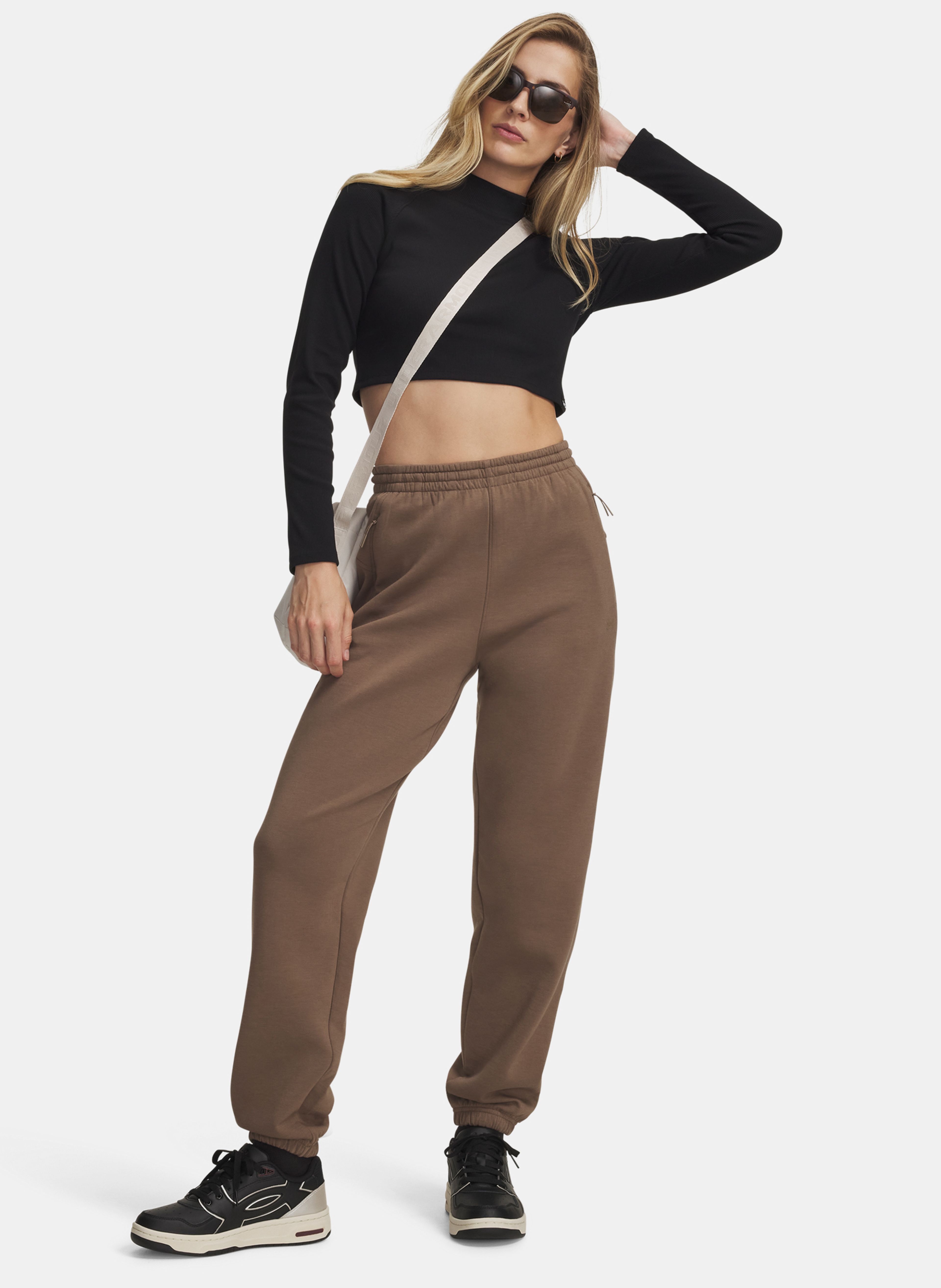 Dámské sportovní kalhoty Under Armour Unstoppable Flc Gym Pant - 004
