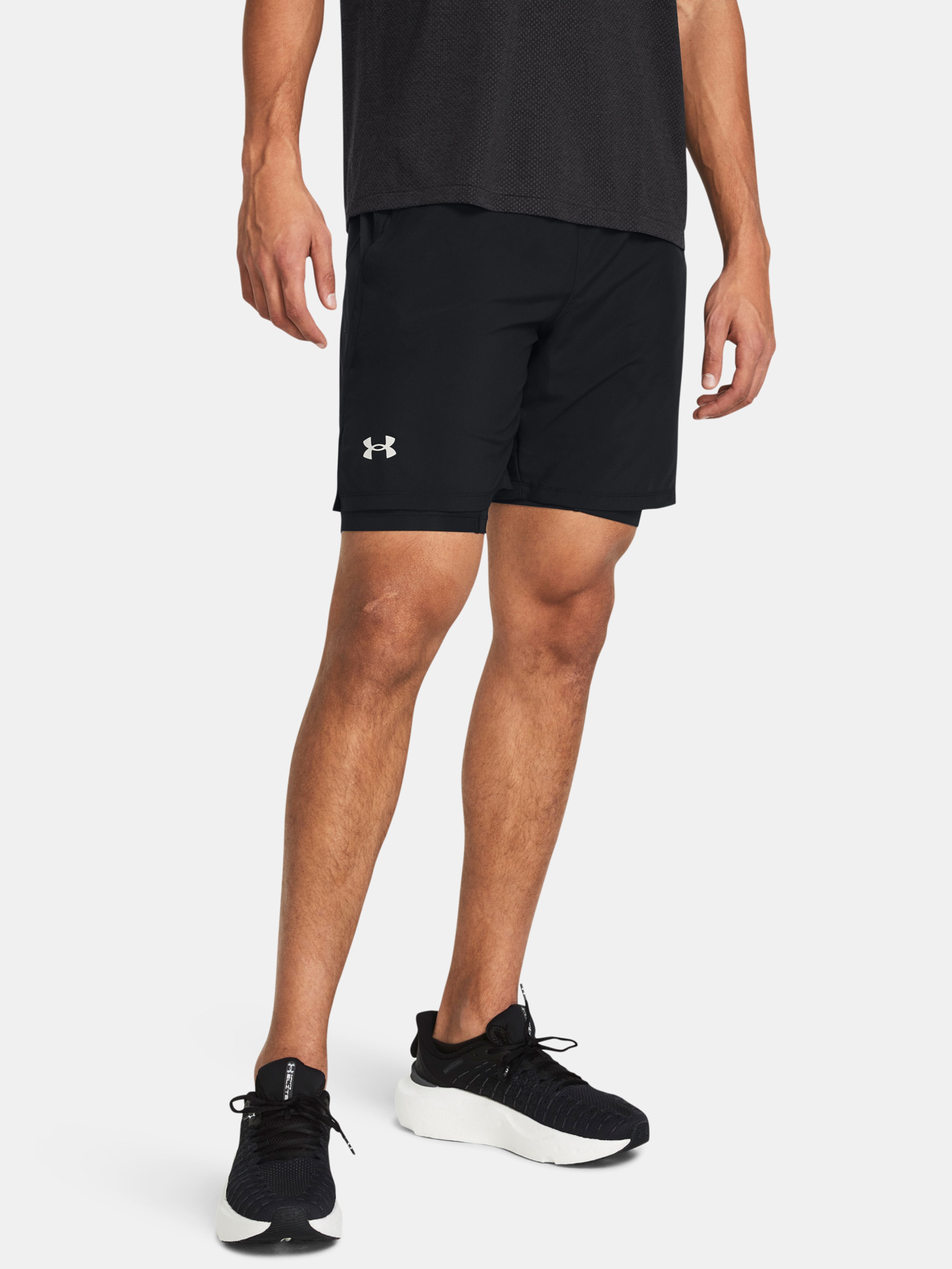 Férfi rövidnadrágok Under Armour UA LAUNCH 7'' 2-IN-1 SHORTS