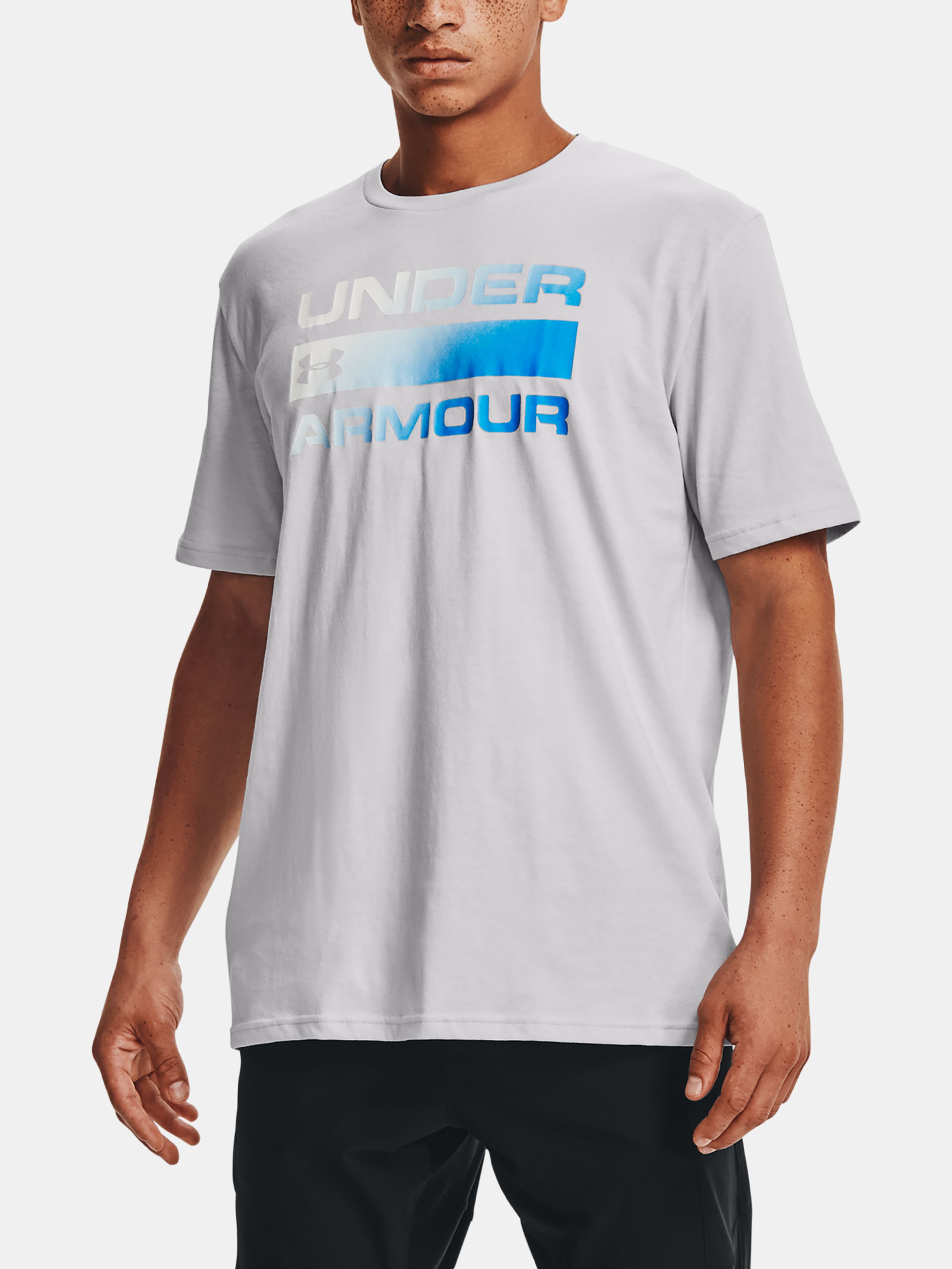 Férfi póló Under Armour TEAM ISSUE WORDMARK SS