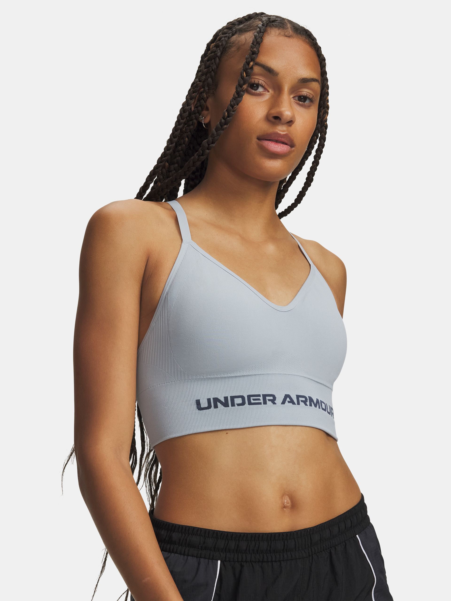 Sieviešu krūšturis Under Armour Vanish Seamless Low Bra - 001