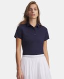 Dámske tričko Under Armour UA ArmourDry SS Polo-Modrá - 004