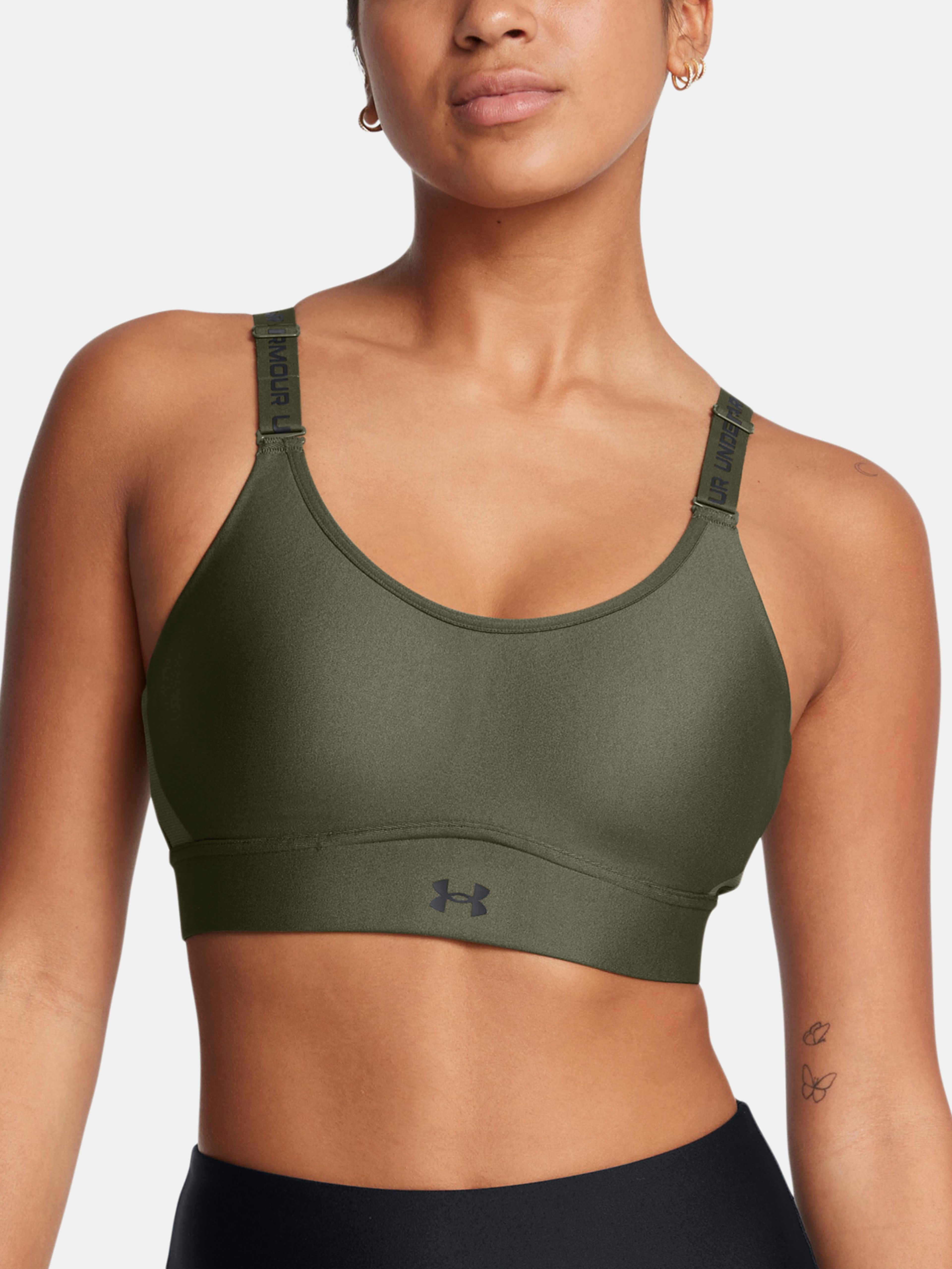 Ženski nedrček  Under Armour UA Infinity Mid 2.0 Bra-GRN