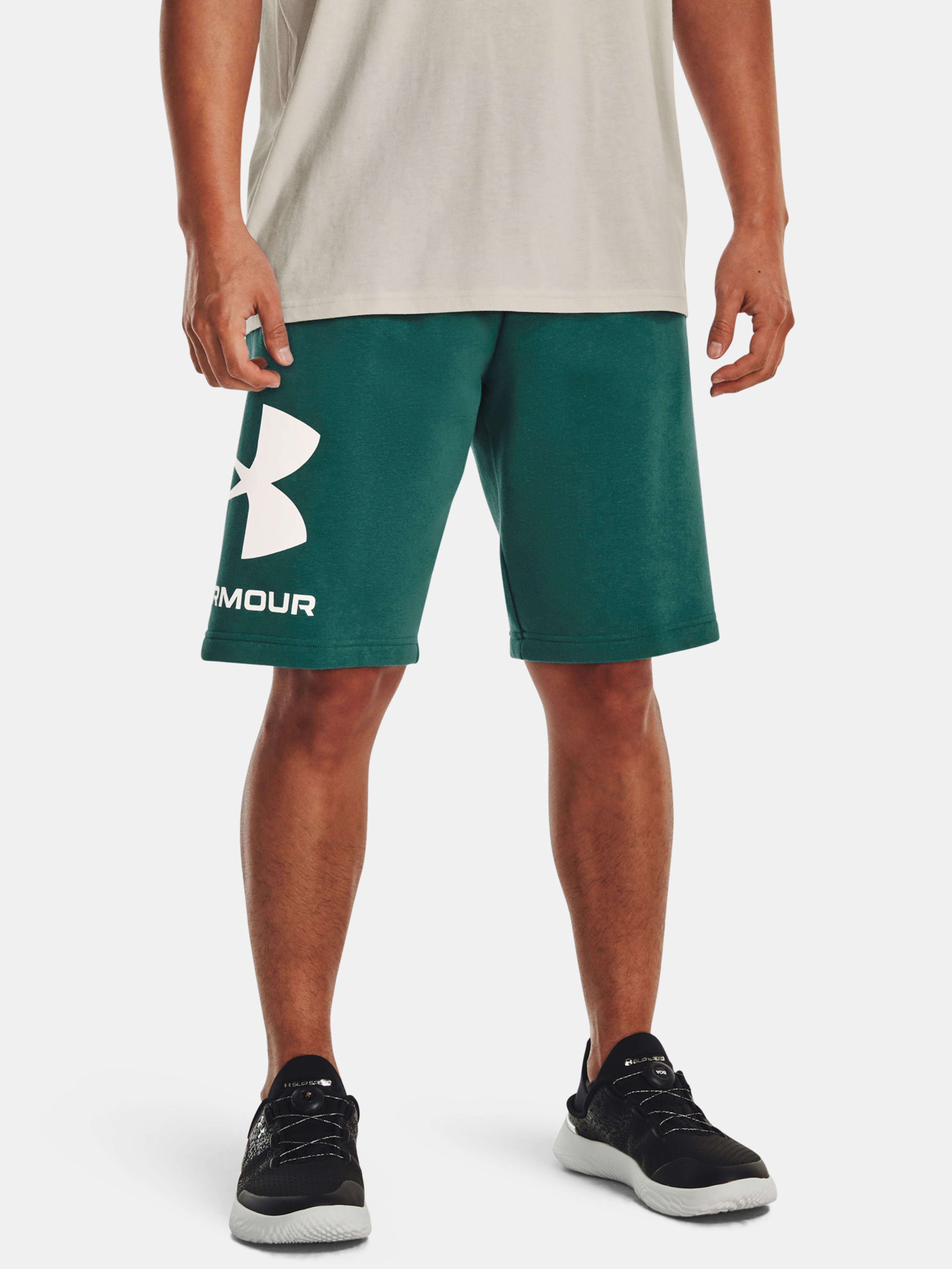 Férfi rövidnadrágok Under Armour UA Rival Flc Big Logo Shorts