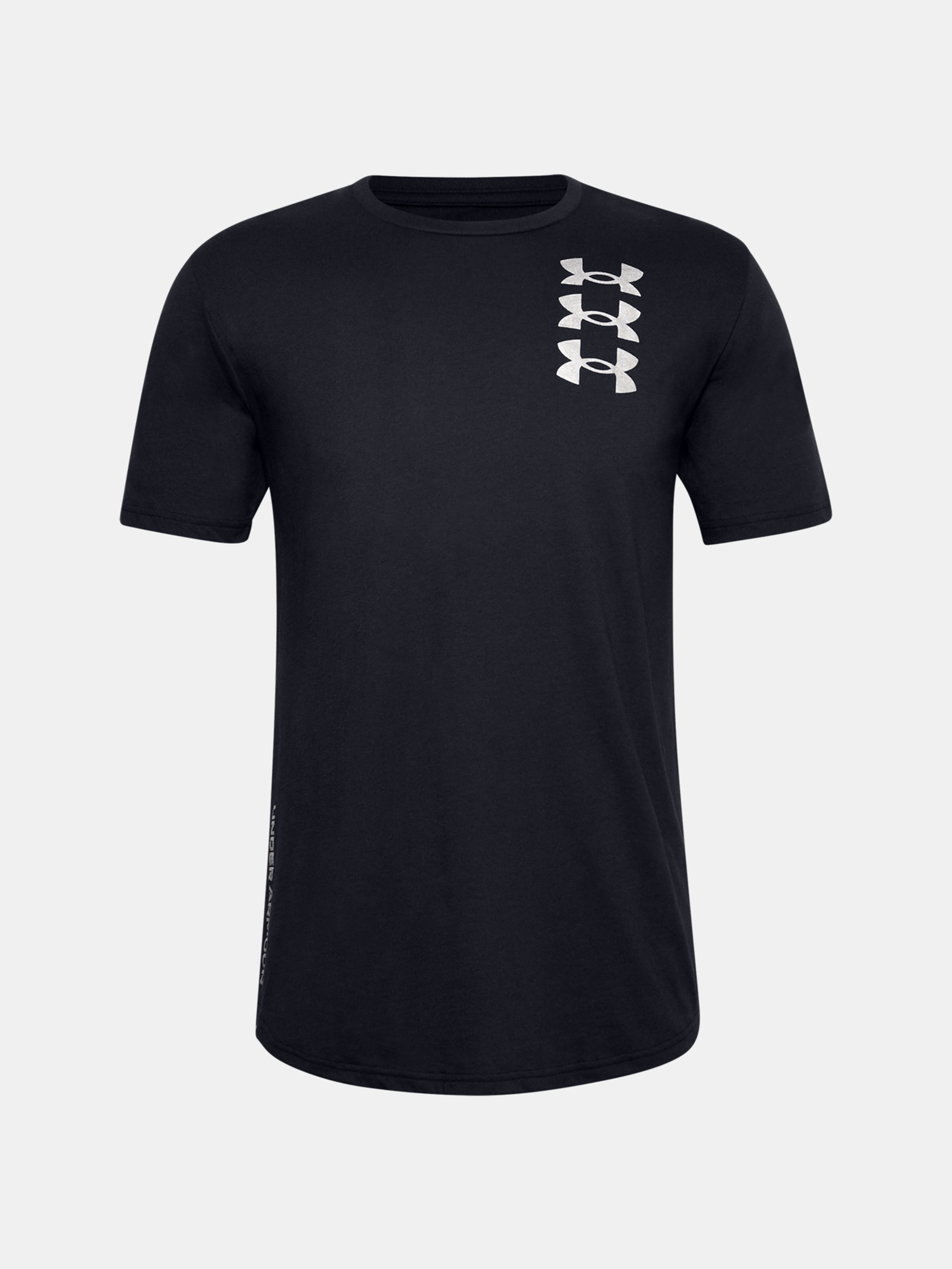 Férfi póló Under Armour TRIPLE STACK LOGO SS