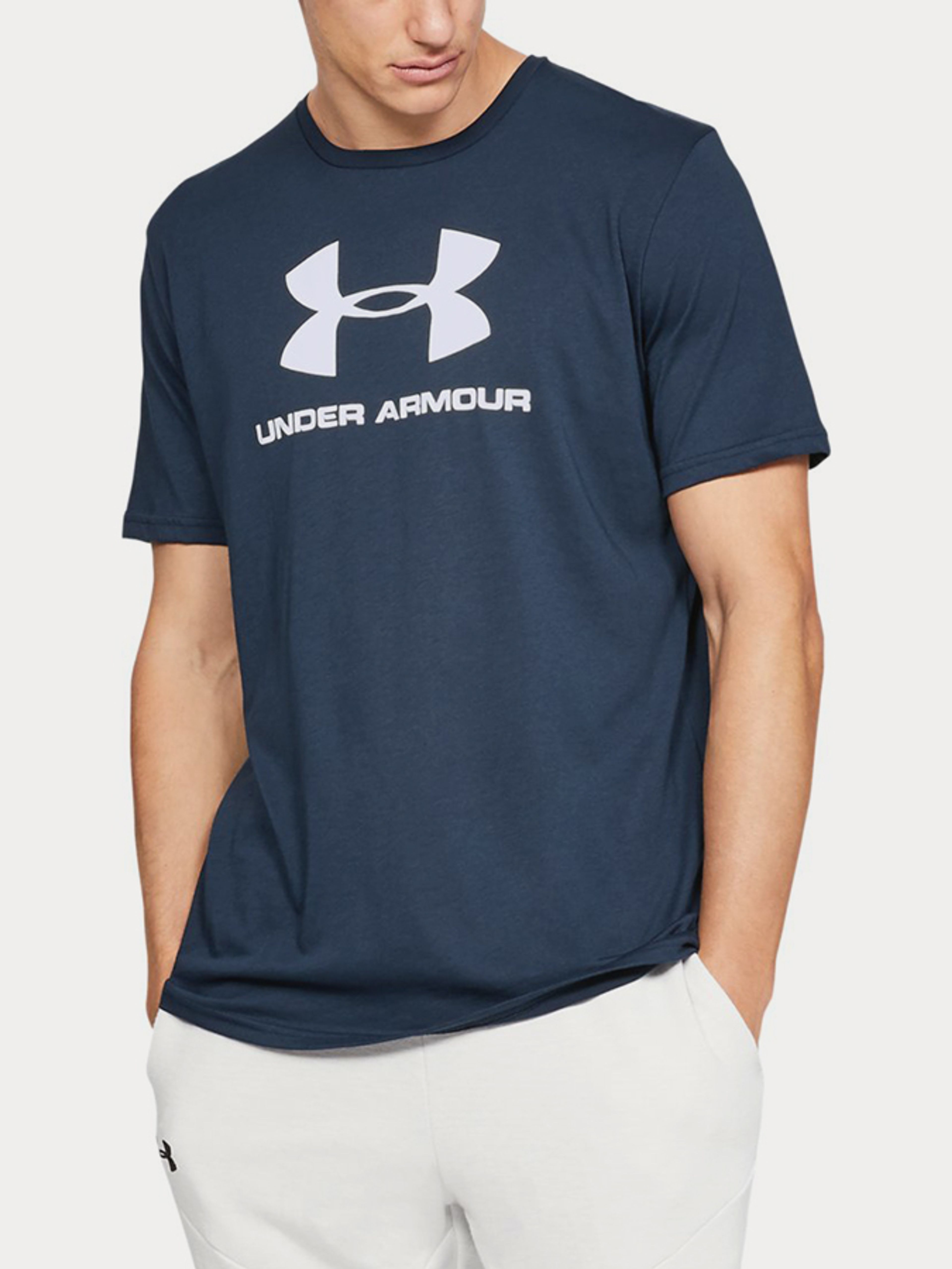 Pánske tričko Under Armour Sportstyle Logo Ss