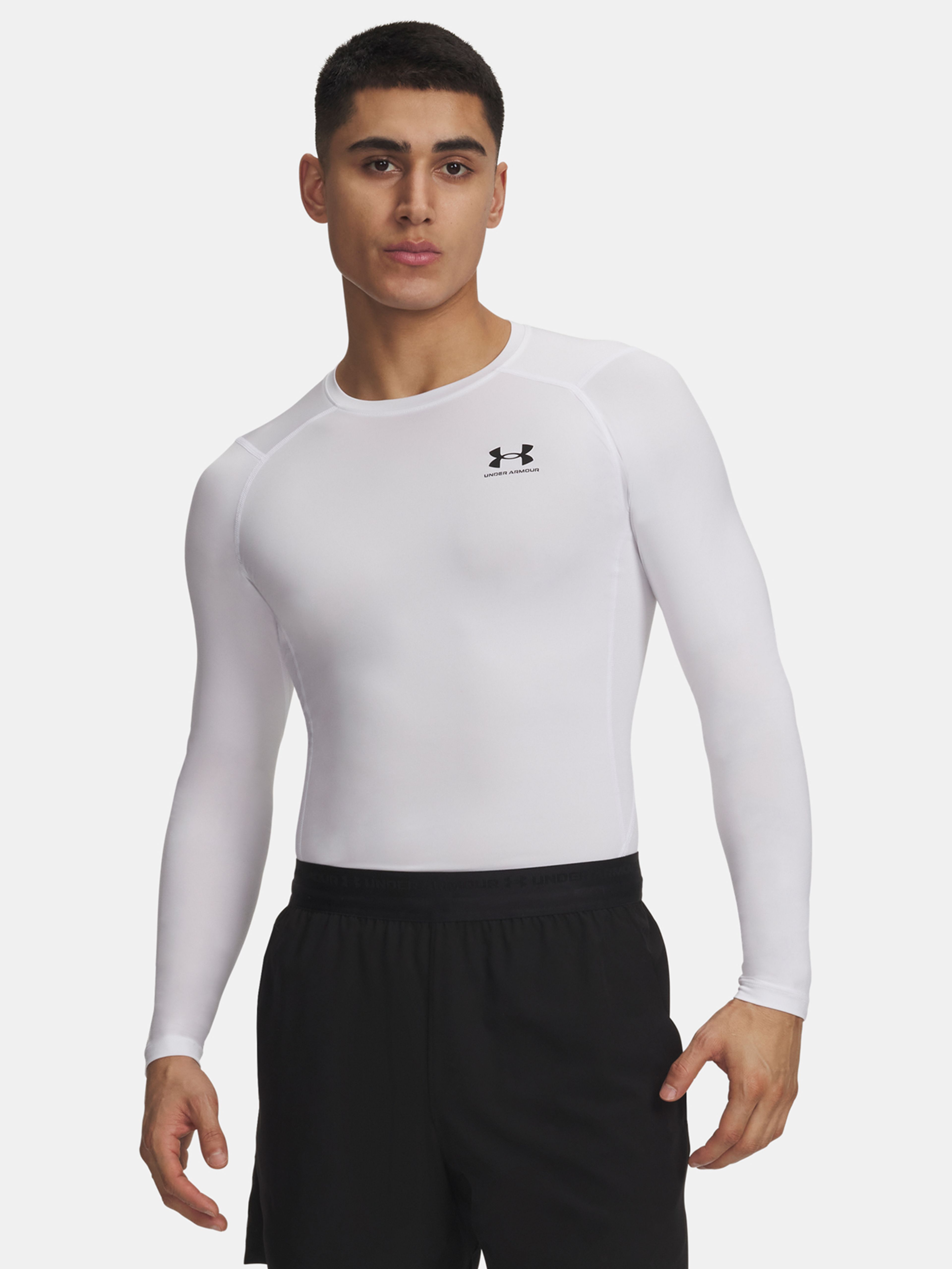 Férfi póló Under Armour HG Armour Comp LS
