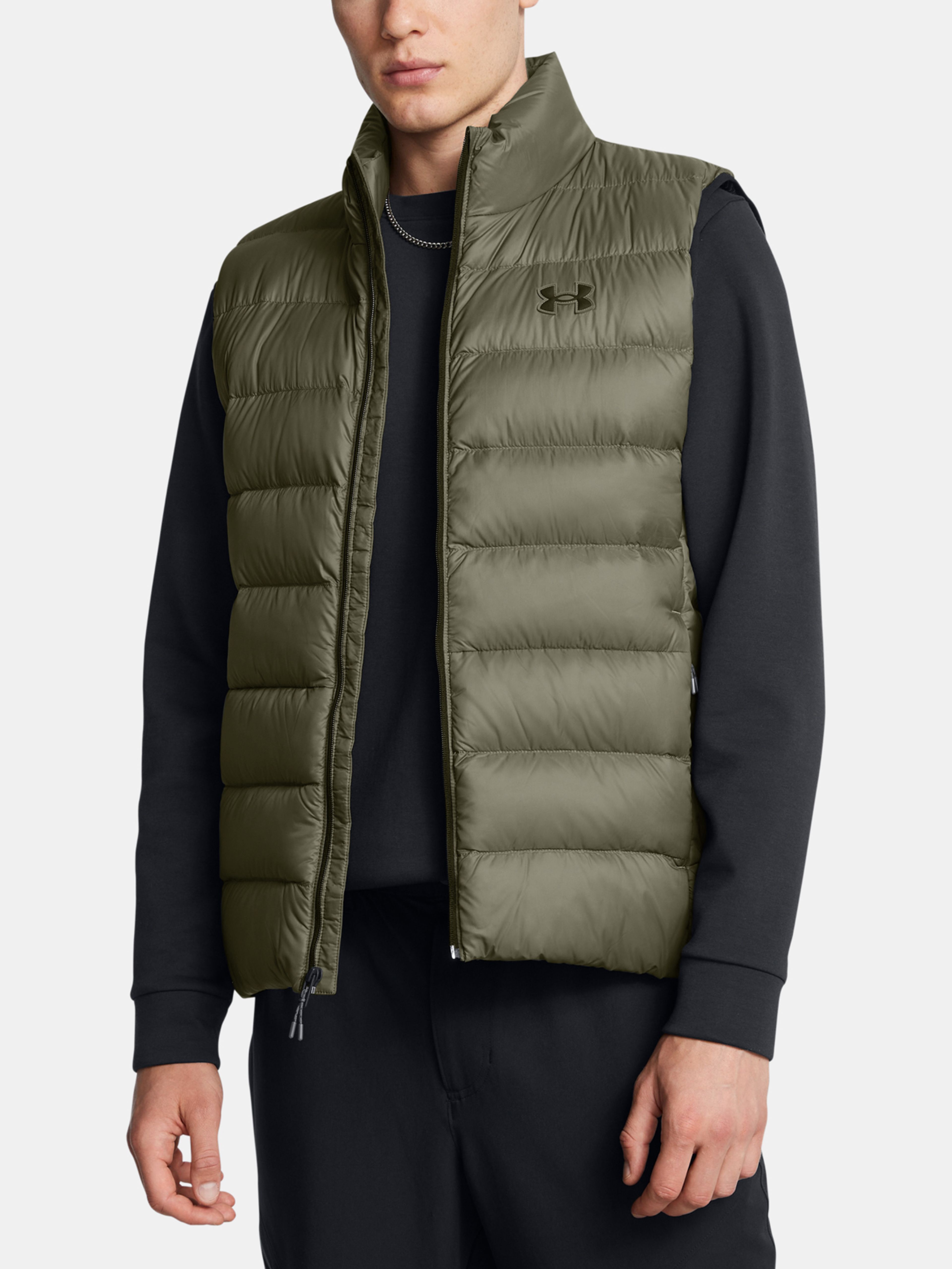 Pánská vesta Under Armour LEGEND DOWN VEST-GRN