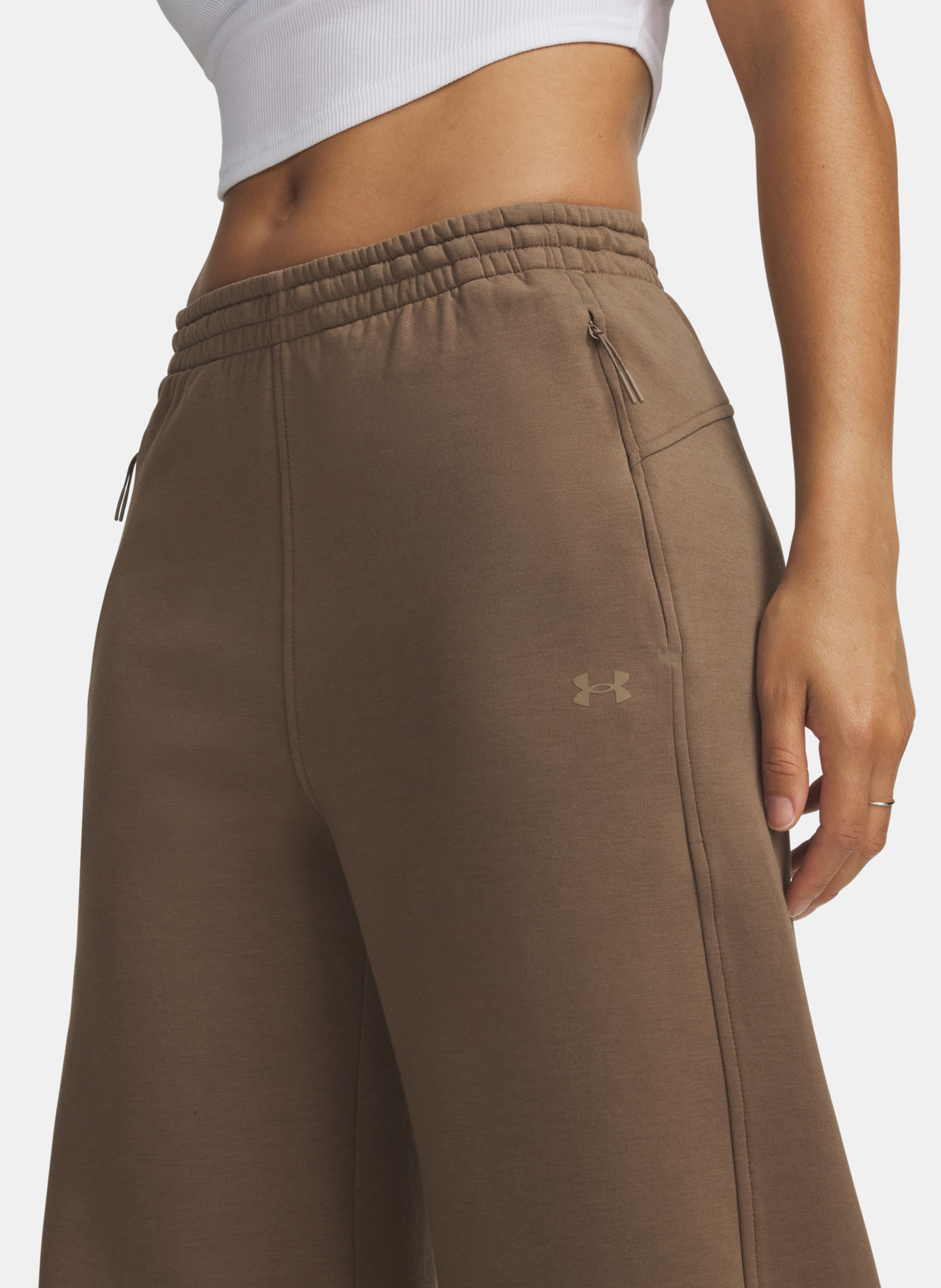 Naiste spordipüksid Under Armour Unstoppable Flc Open Pant - 003