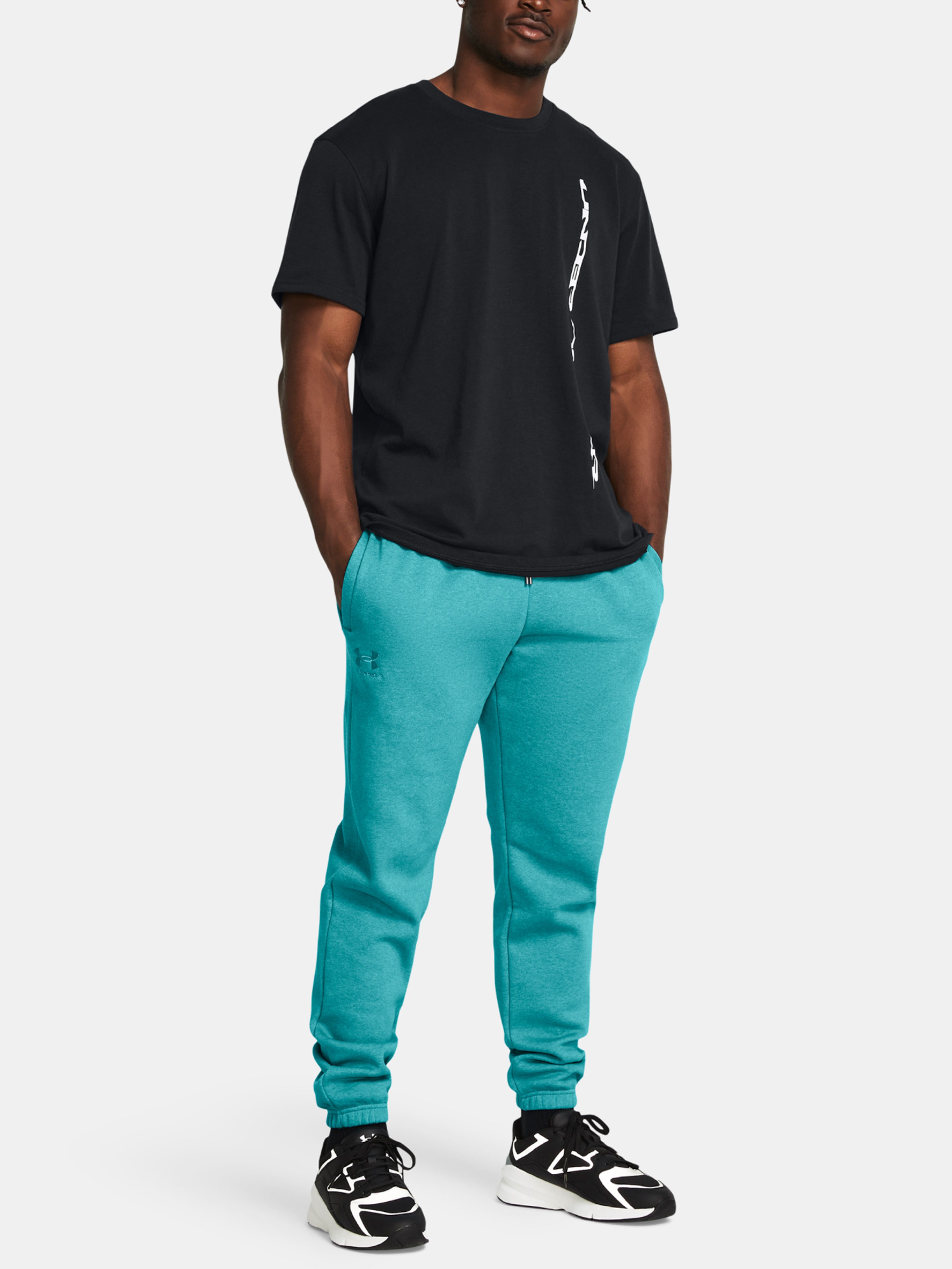 Férfi melegítők Under Armour UA Essential Fleece Jogger