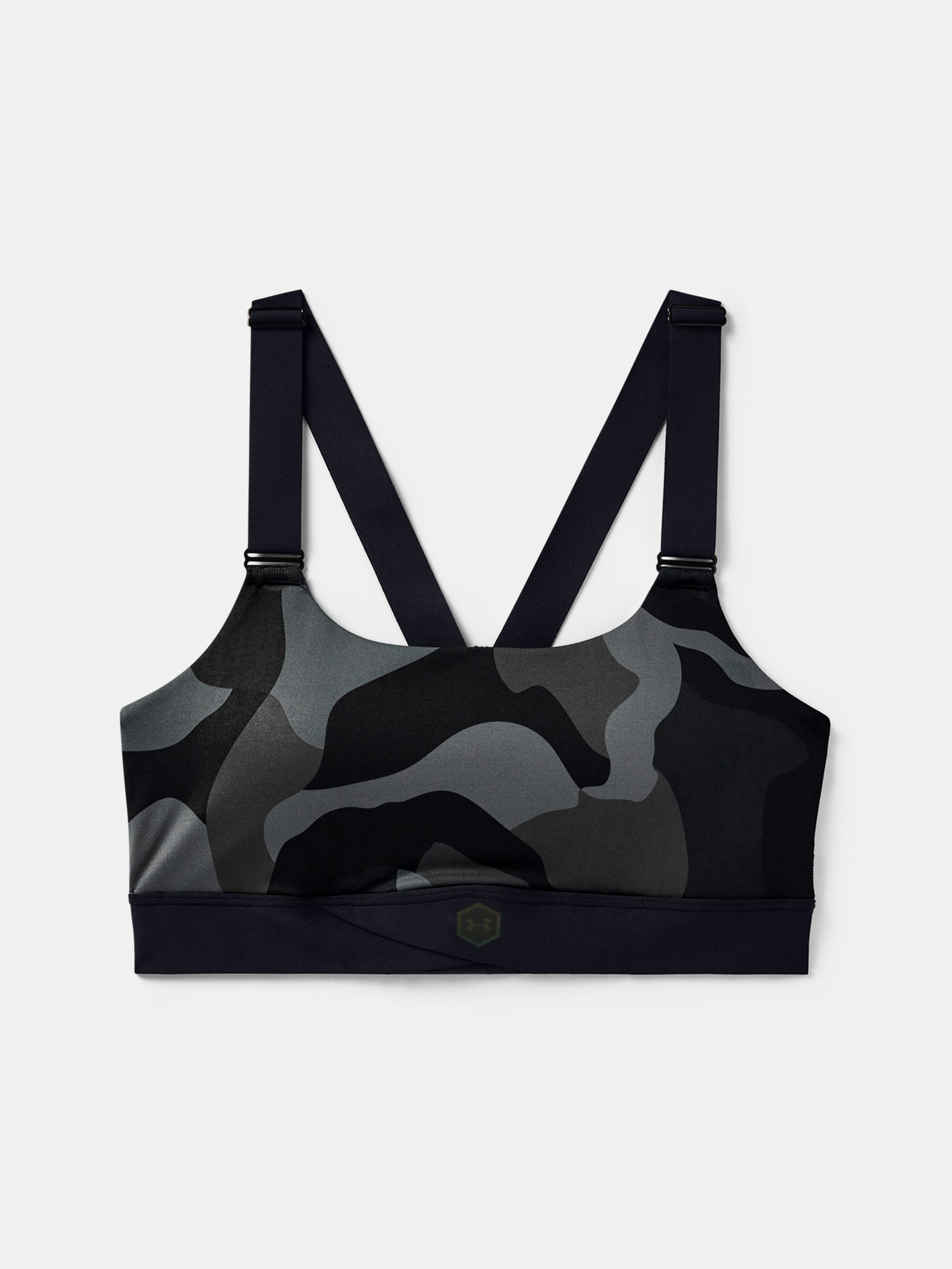 Női melltartó Under Armour Rush Mid Camo Bra