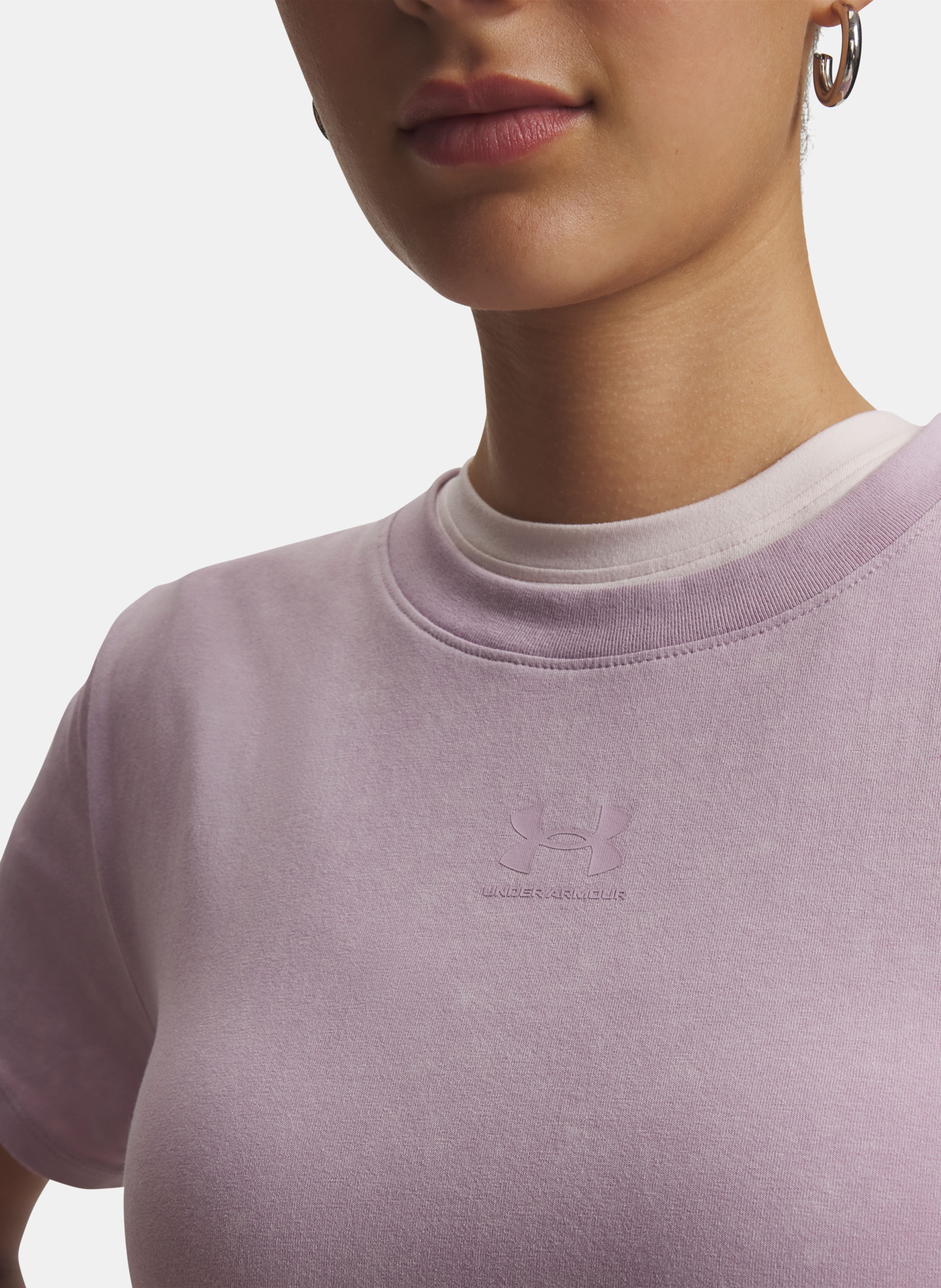 Sieviešu t-krekls Under Armour Rival Cotton Wash SS - 003