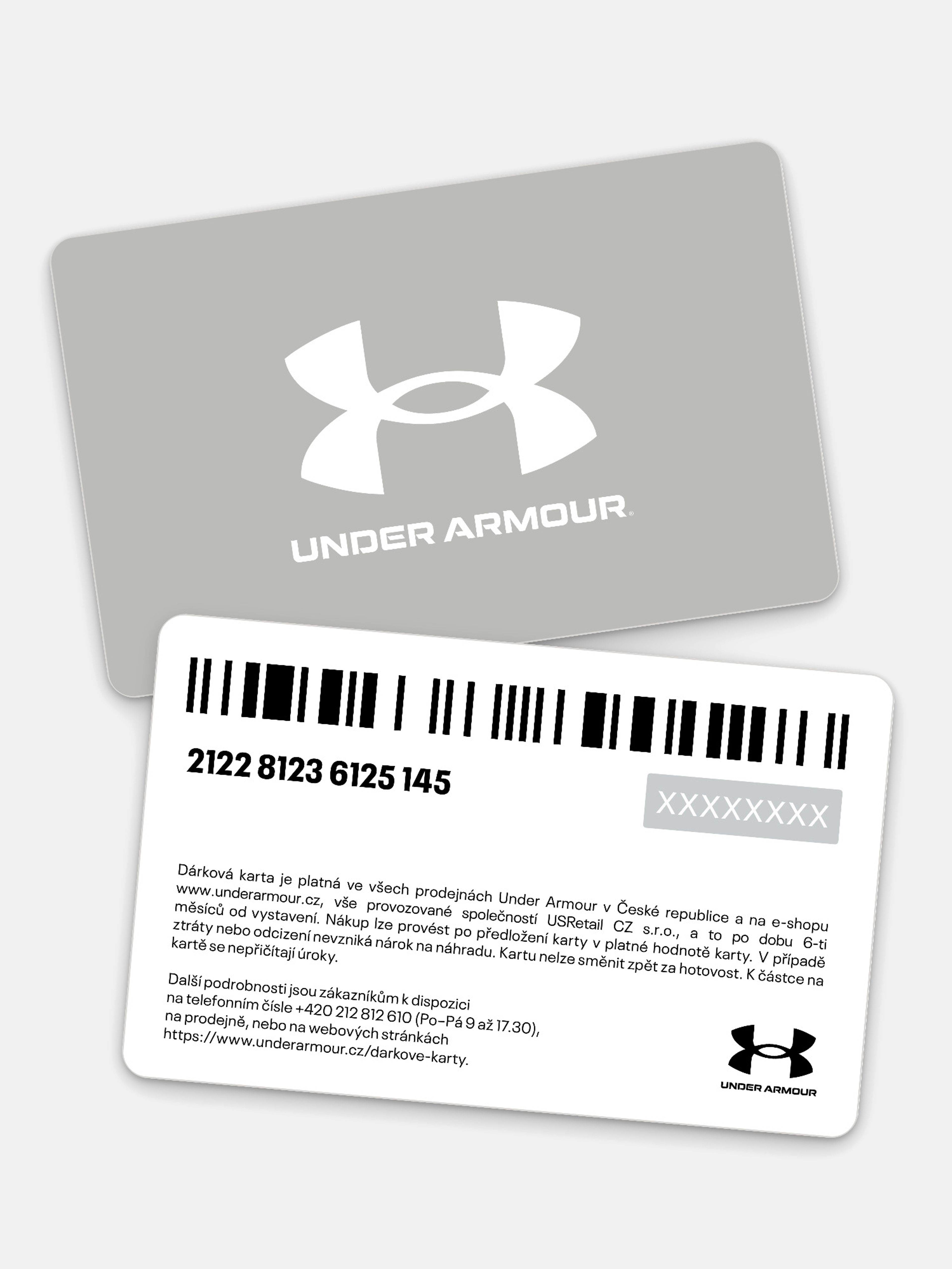 Dárková karta Under Armour 2000 Kč - 003