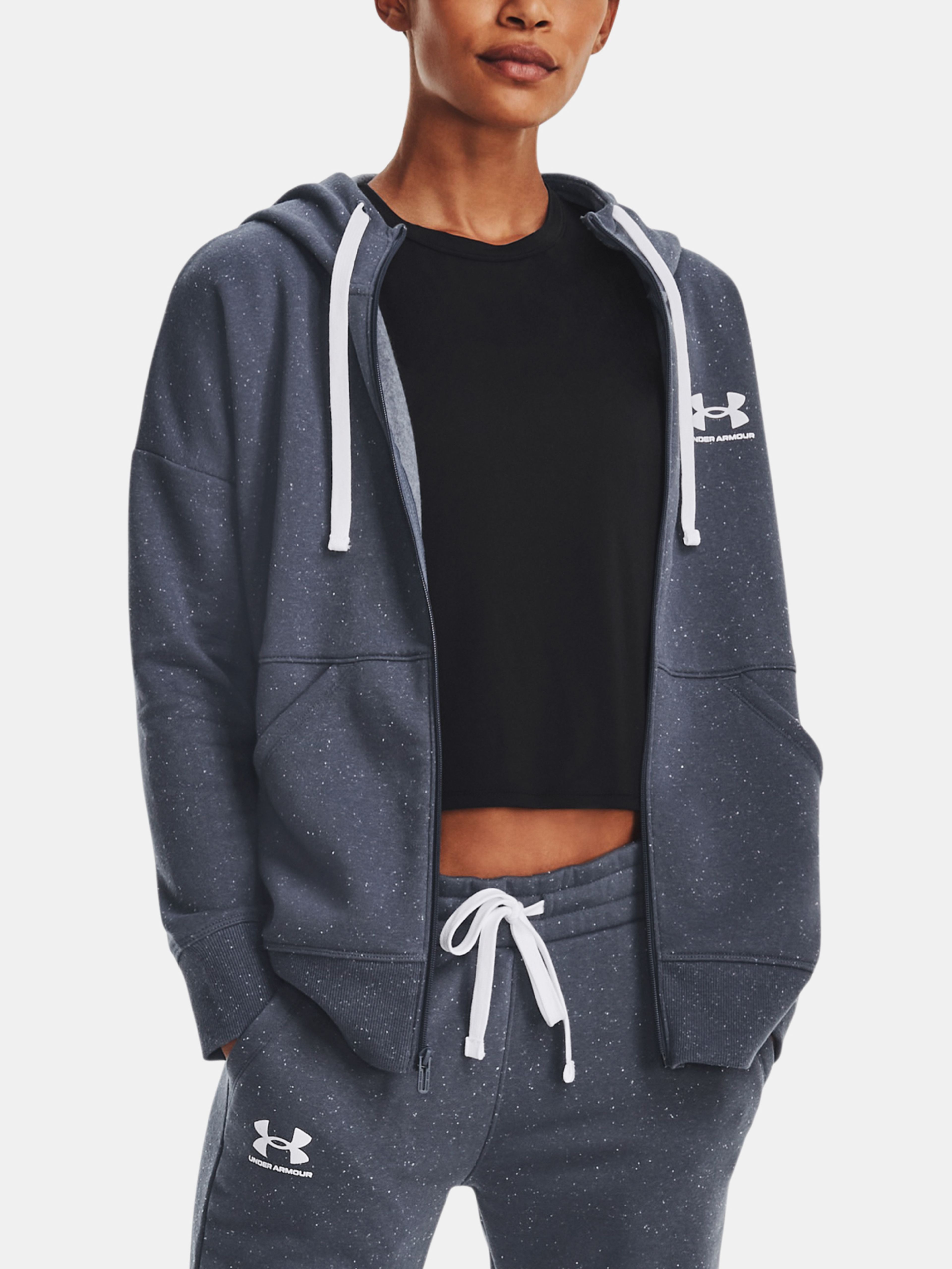 Dámska mikina Under Armour Rival Fleece FZ Hoodie