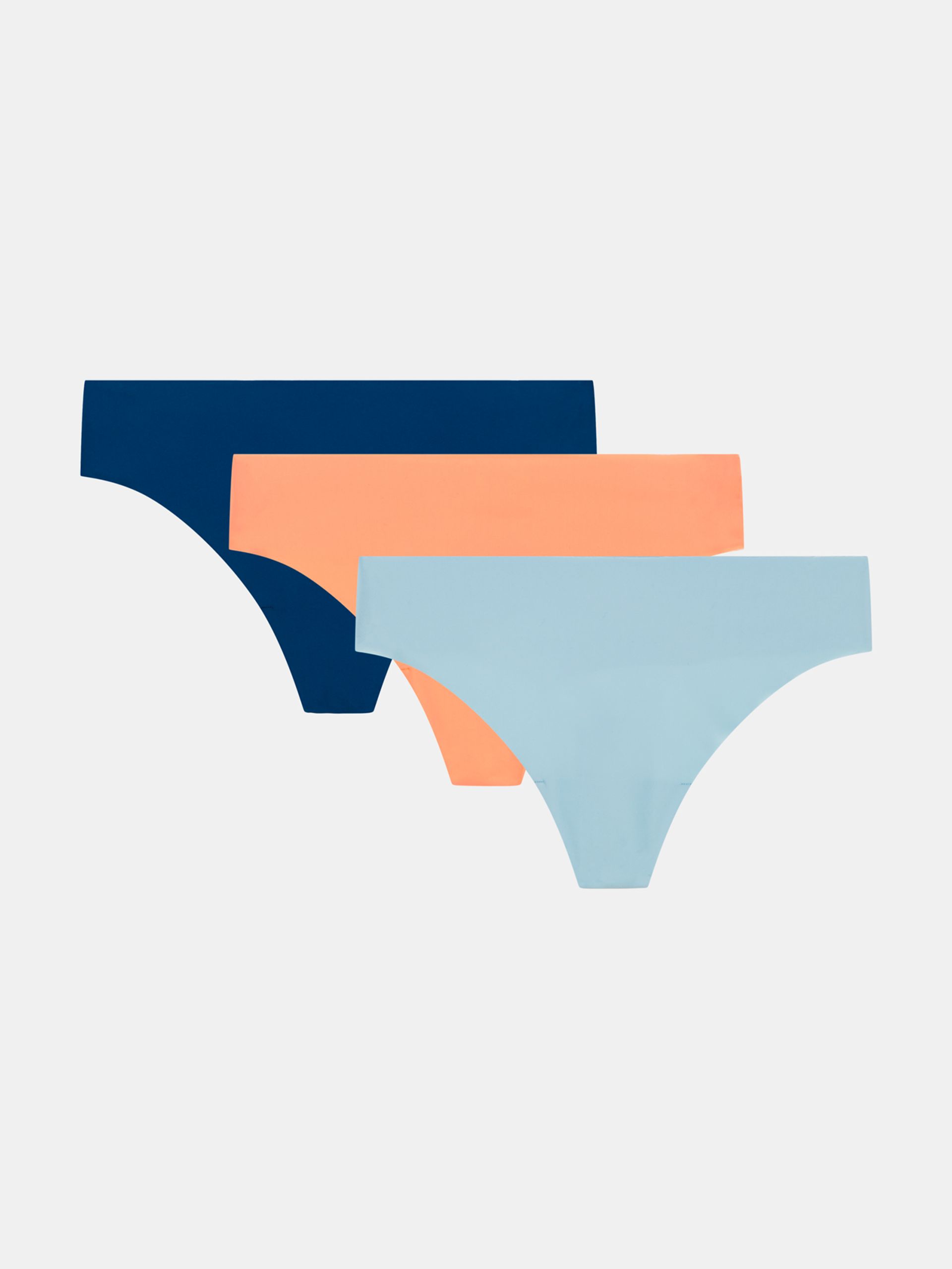 Dámské tanga Under Armour UA Ess Stretch NS (3ks) - 001