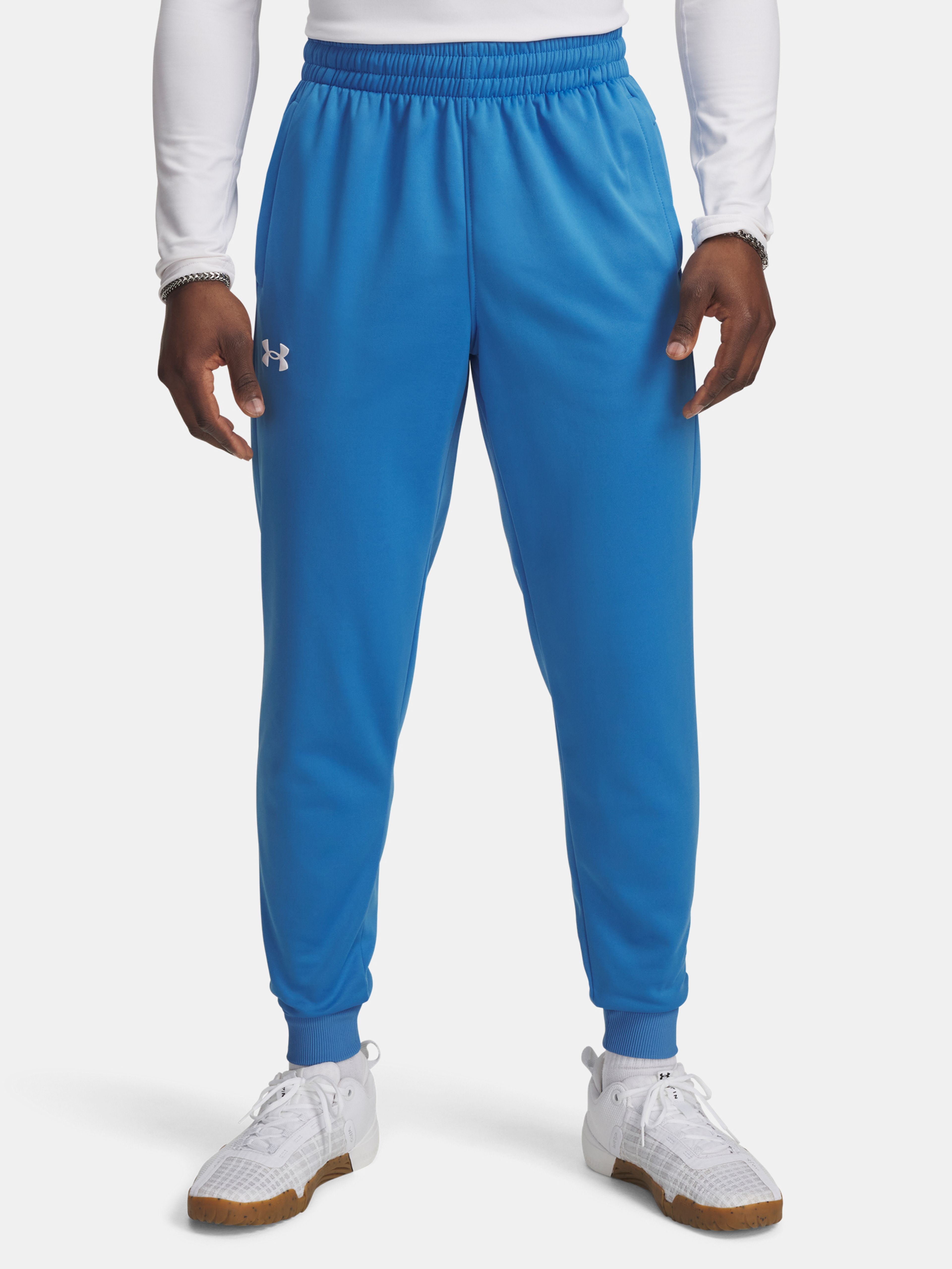 Pánske tepláky Under Armour UA Armour Fleece Joggers-BLU