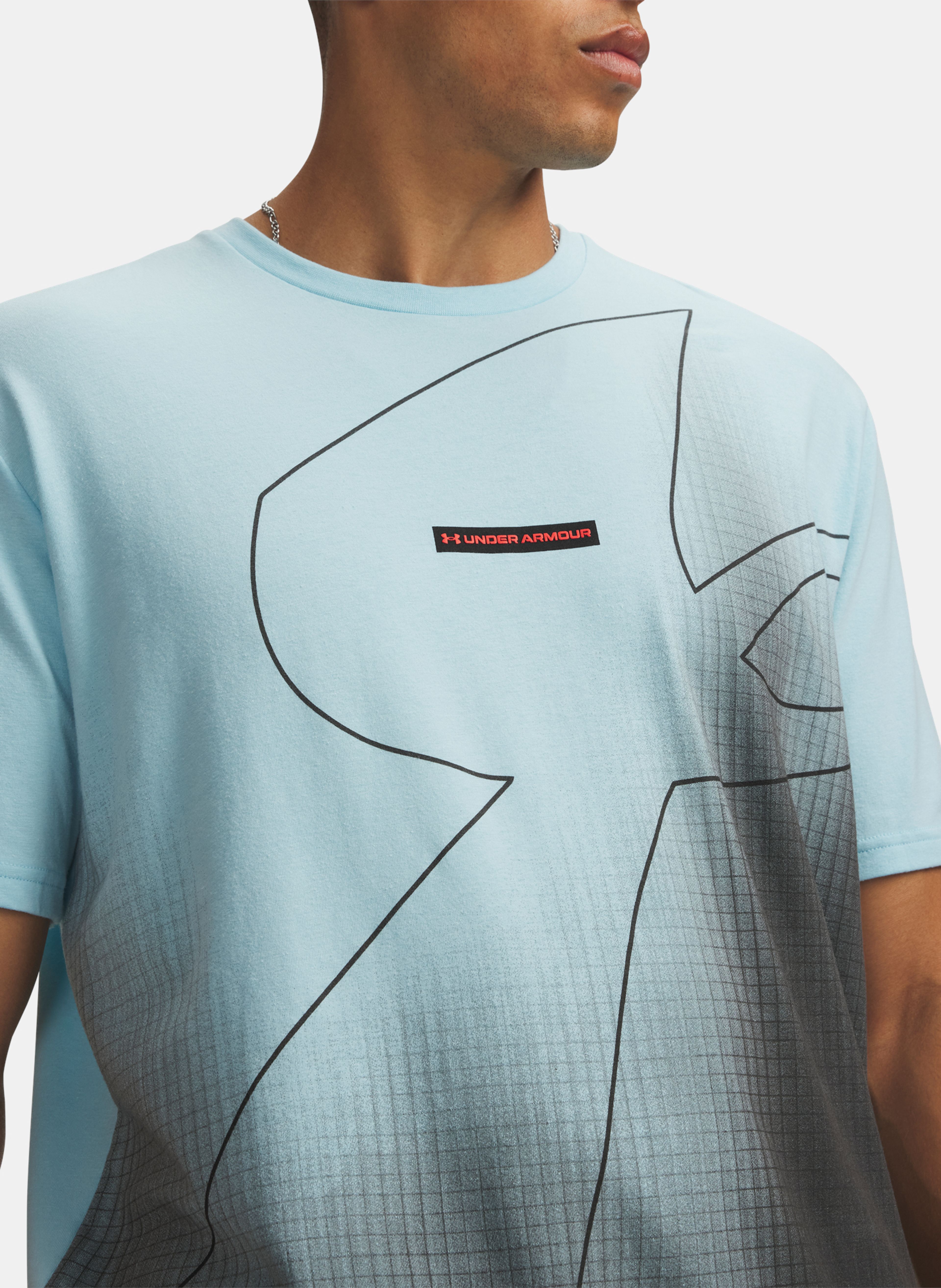 Meeste t-särk Under Armour UA M 60/40S BLEND LOGO SS - 003