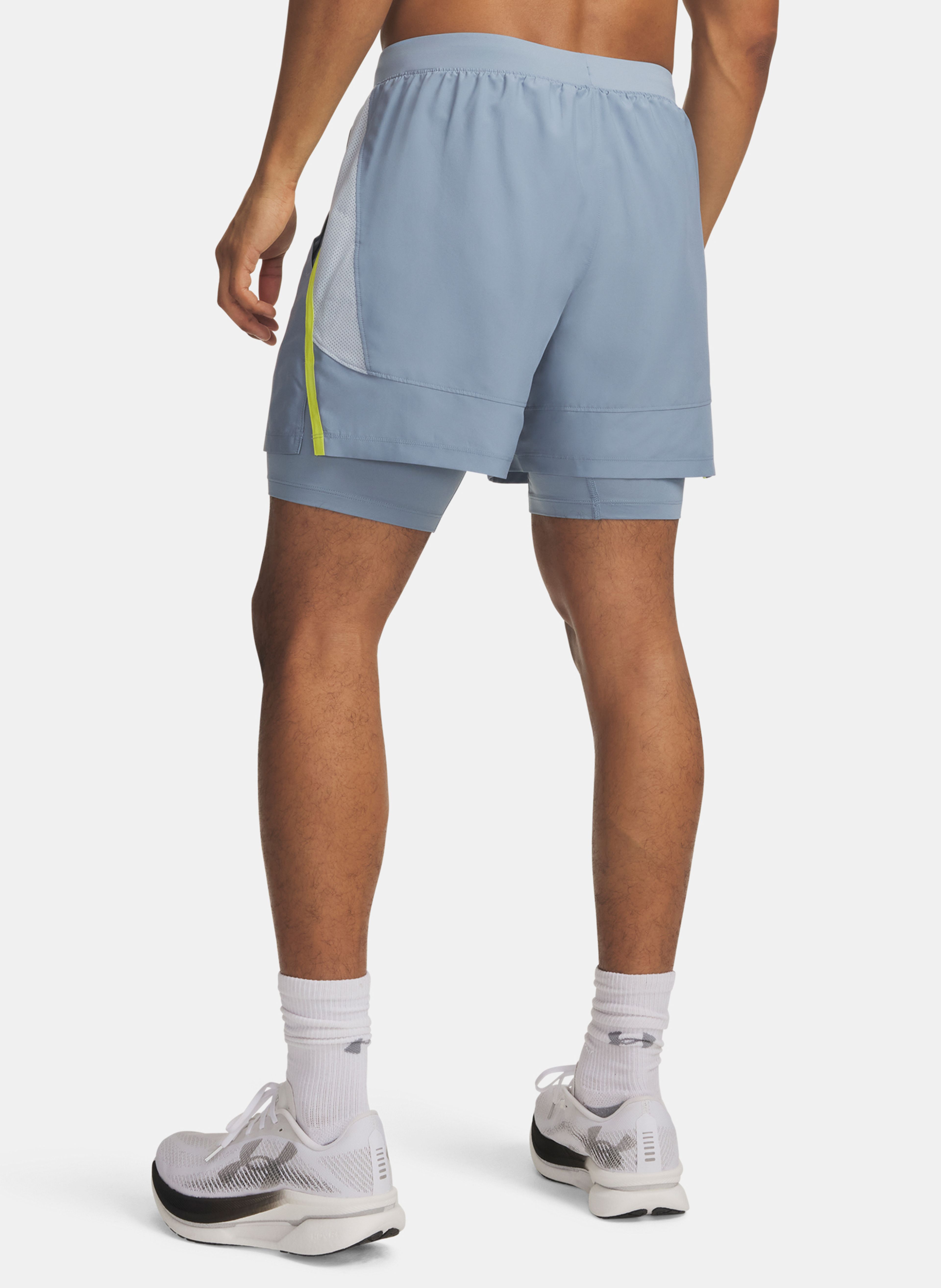 Vyriški šortai Under Armour UA LAUNCH 5'' 2-IN-1 SHORTS - 002