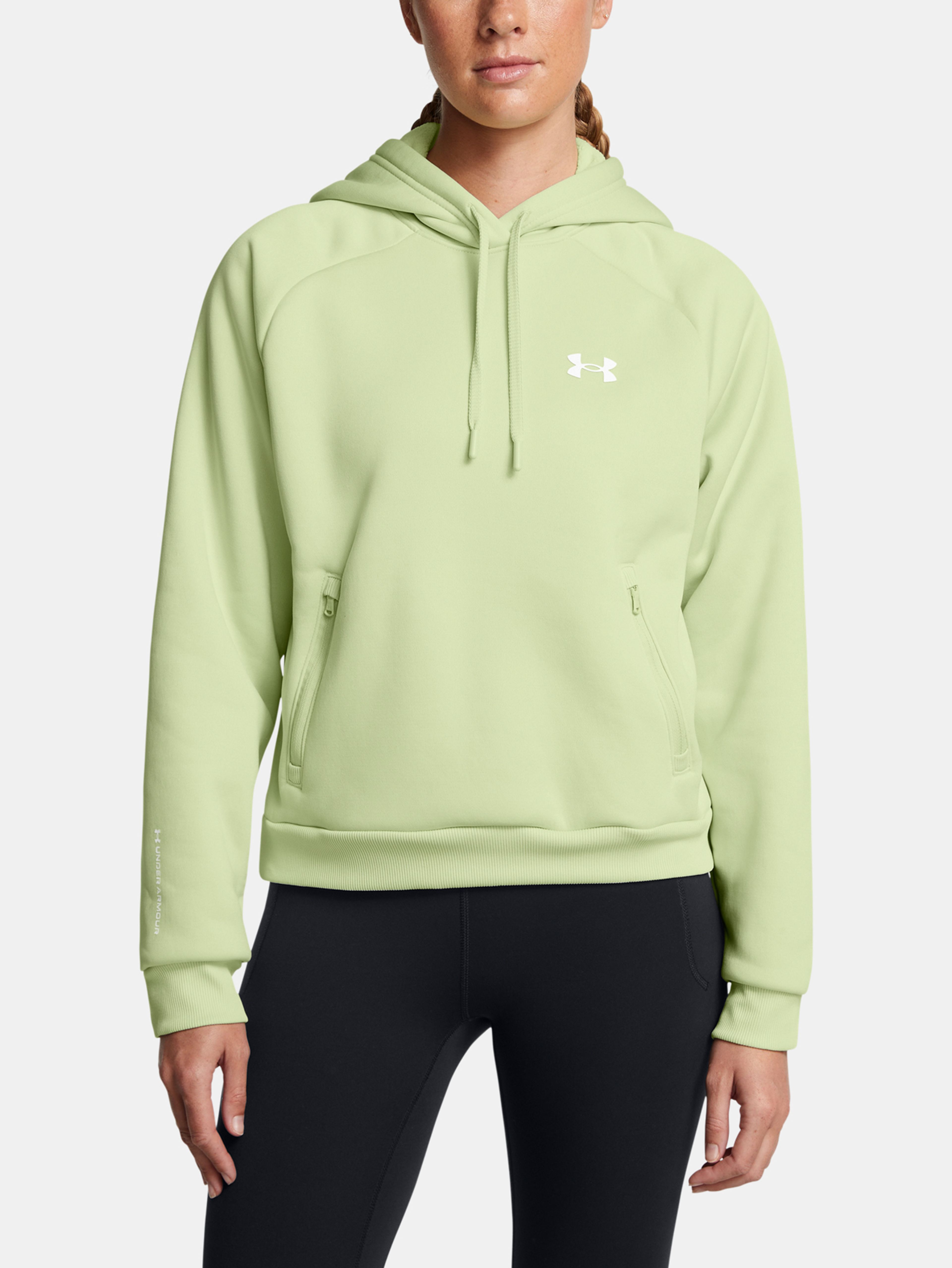 Ženski pulover  Under Armour UA Armour Flc Pro Hdy-GRN