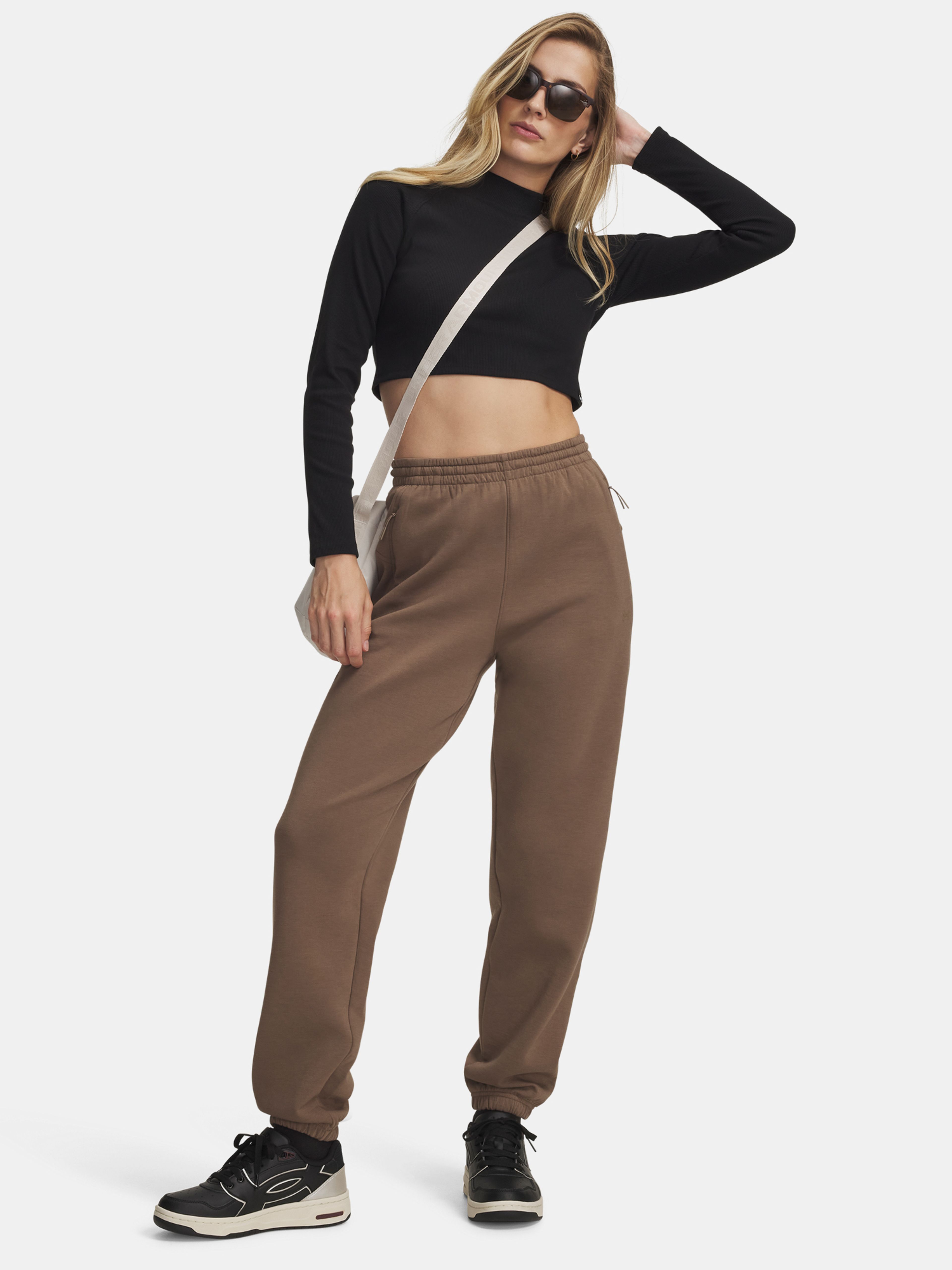 Dámské sportovní kalhoty Under Armour Unstoppable Flc Gym Pant - 004