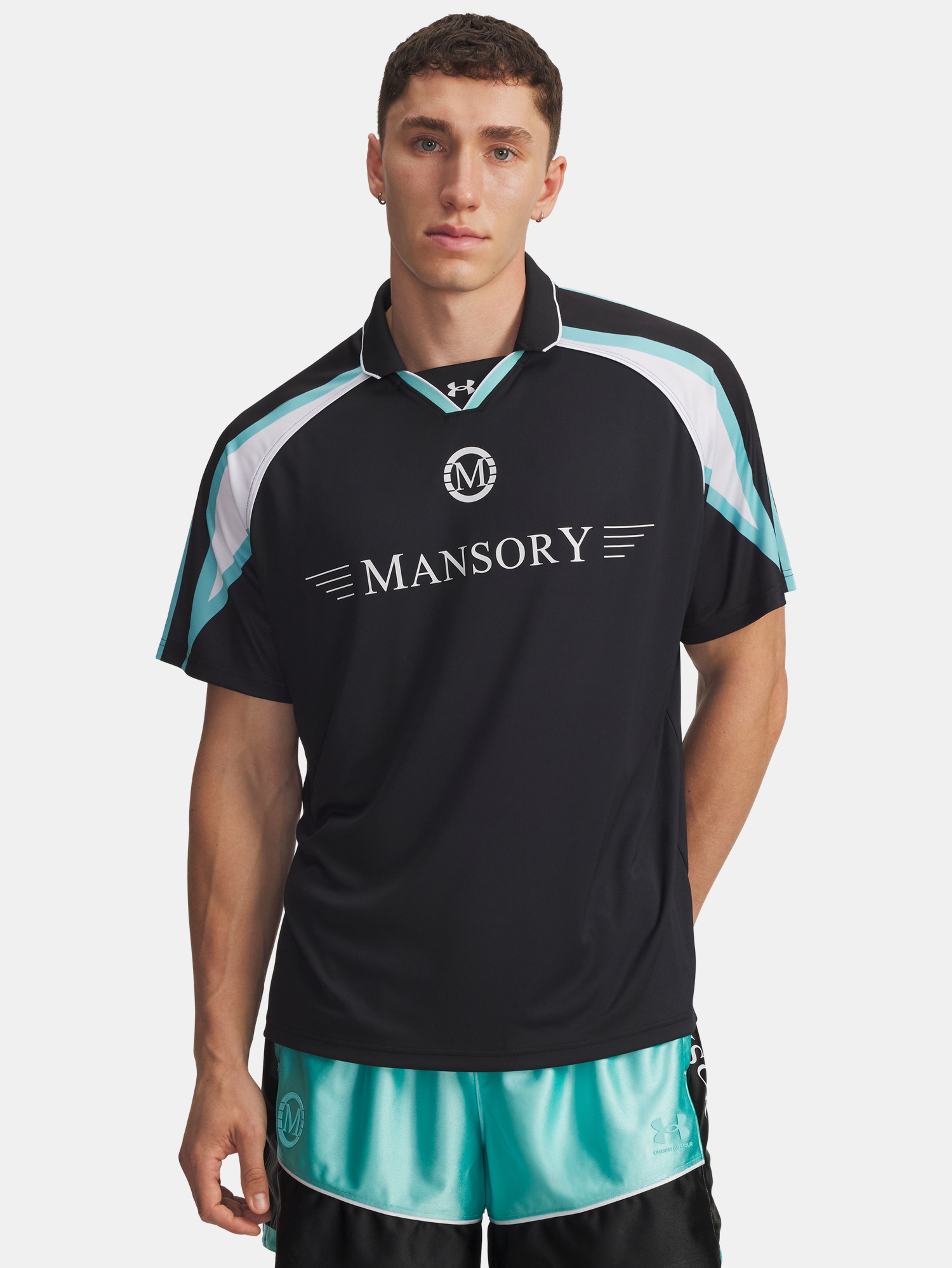 Vīriešu t-krekls Under Armour UA x Mansory Terrace Jersey-BLK