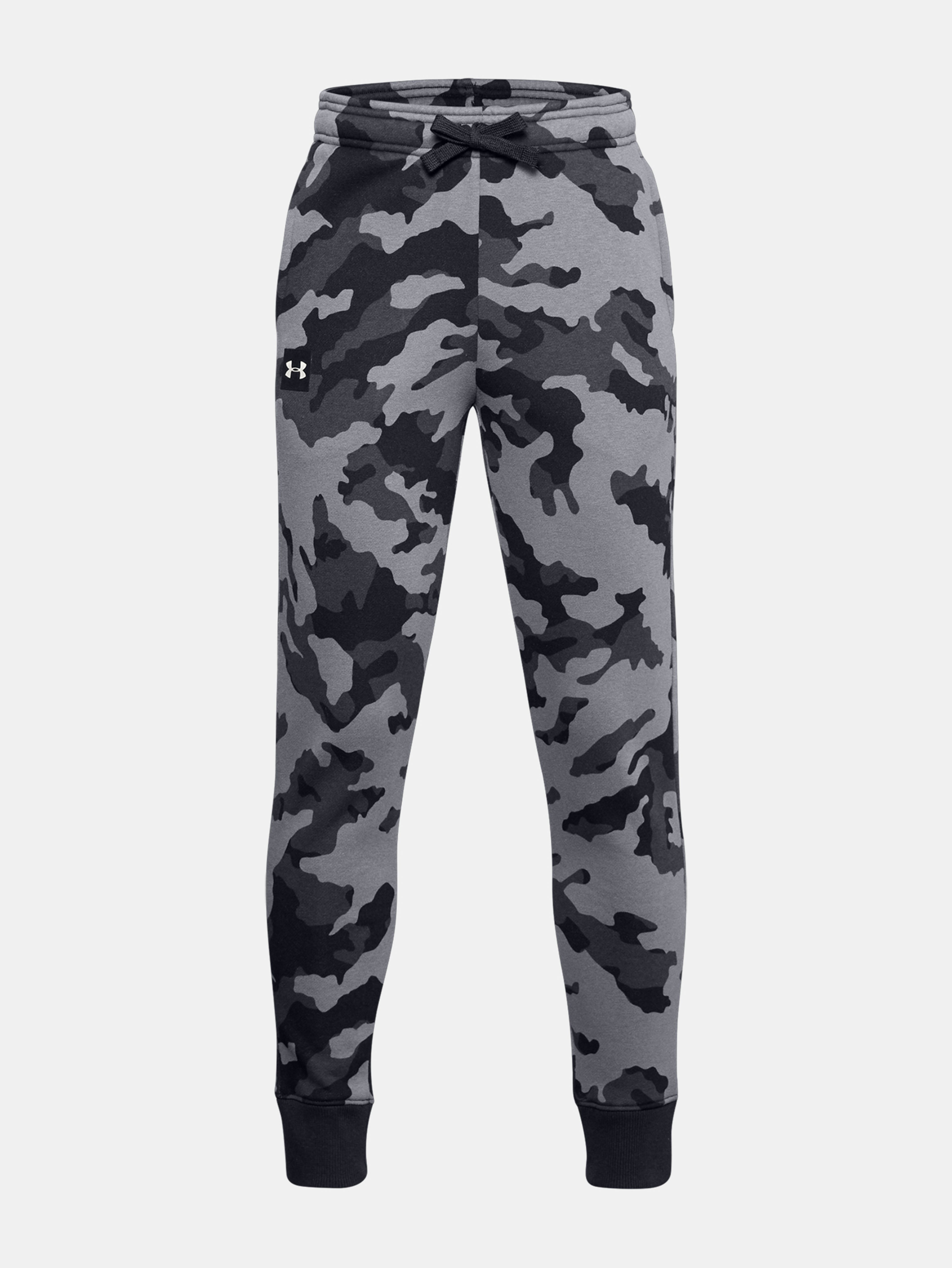 Deške spodnji del trenirke Under Armour UA RIVAL FLEECE PRTD JOGGERS-BLK