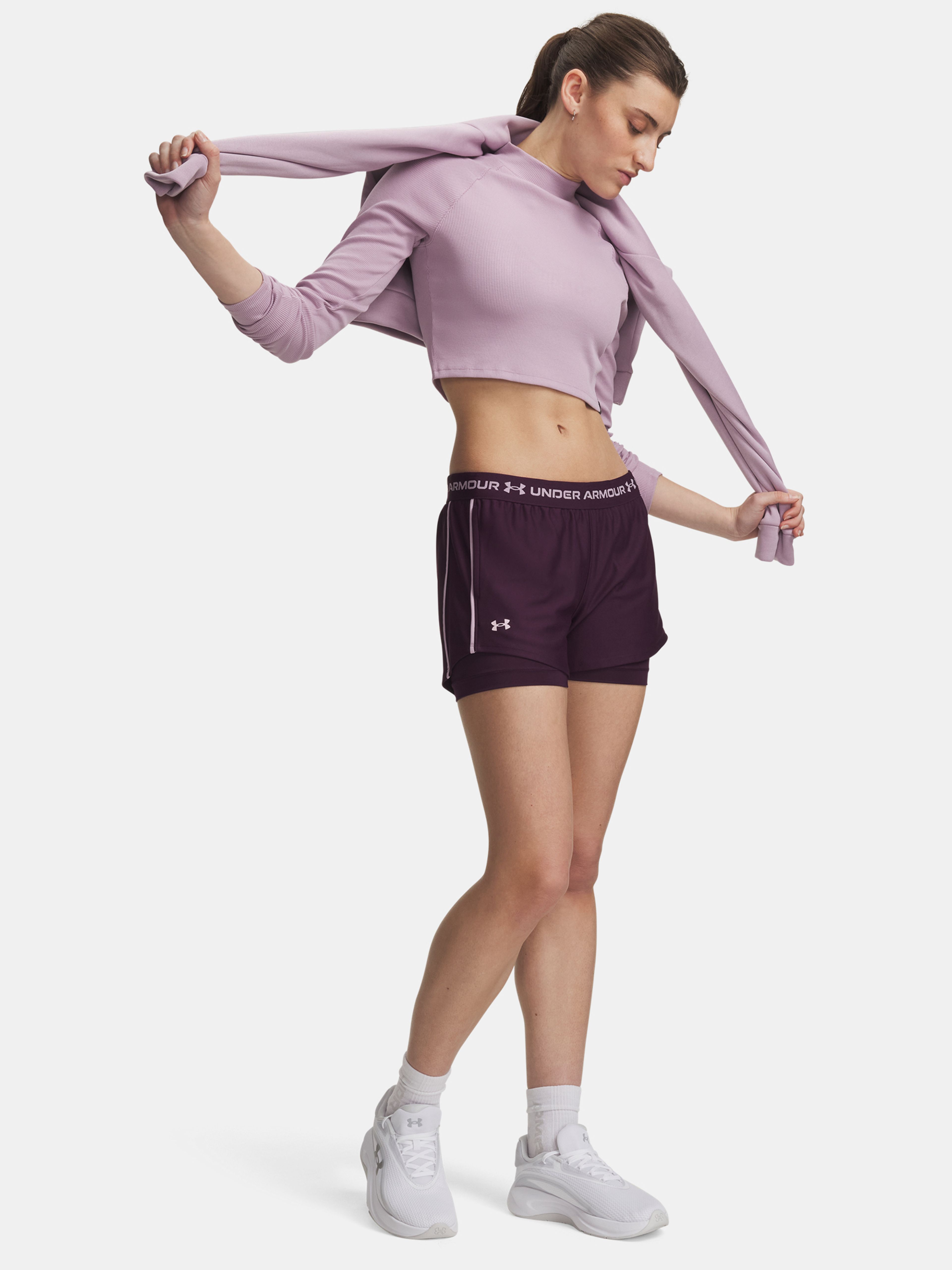 Női rövidnadrágok Under Armour Tech Play Up 2in1 Shorts - 004