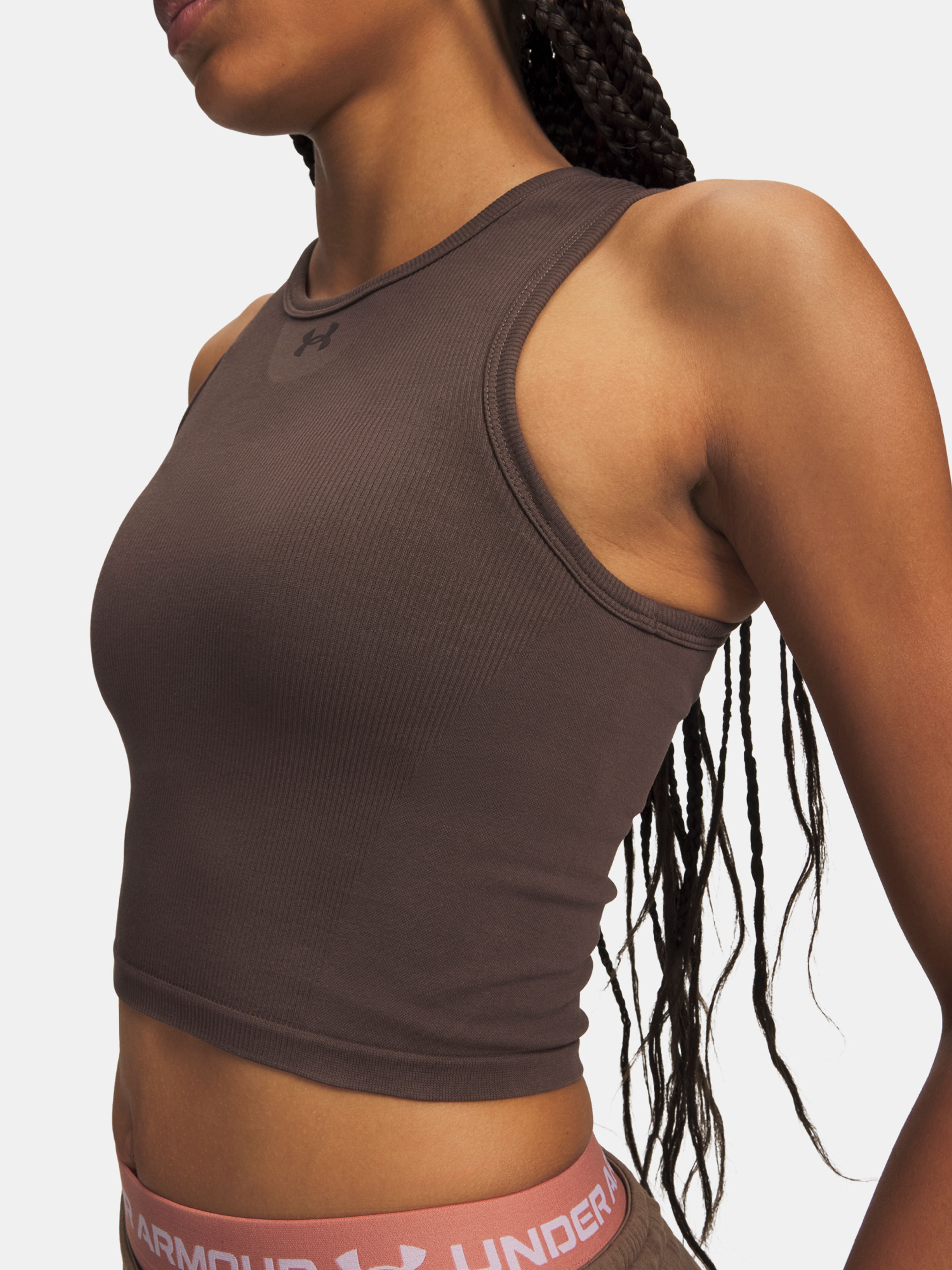 Ženska majica brez rokavov Under Armour Seamless Cotton Hand Tank - 003