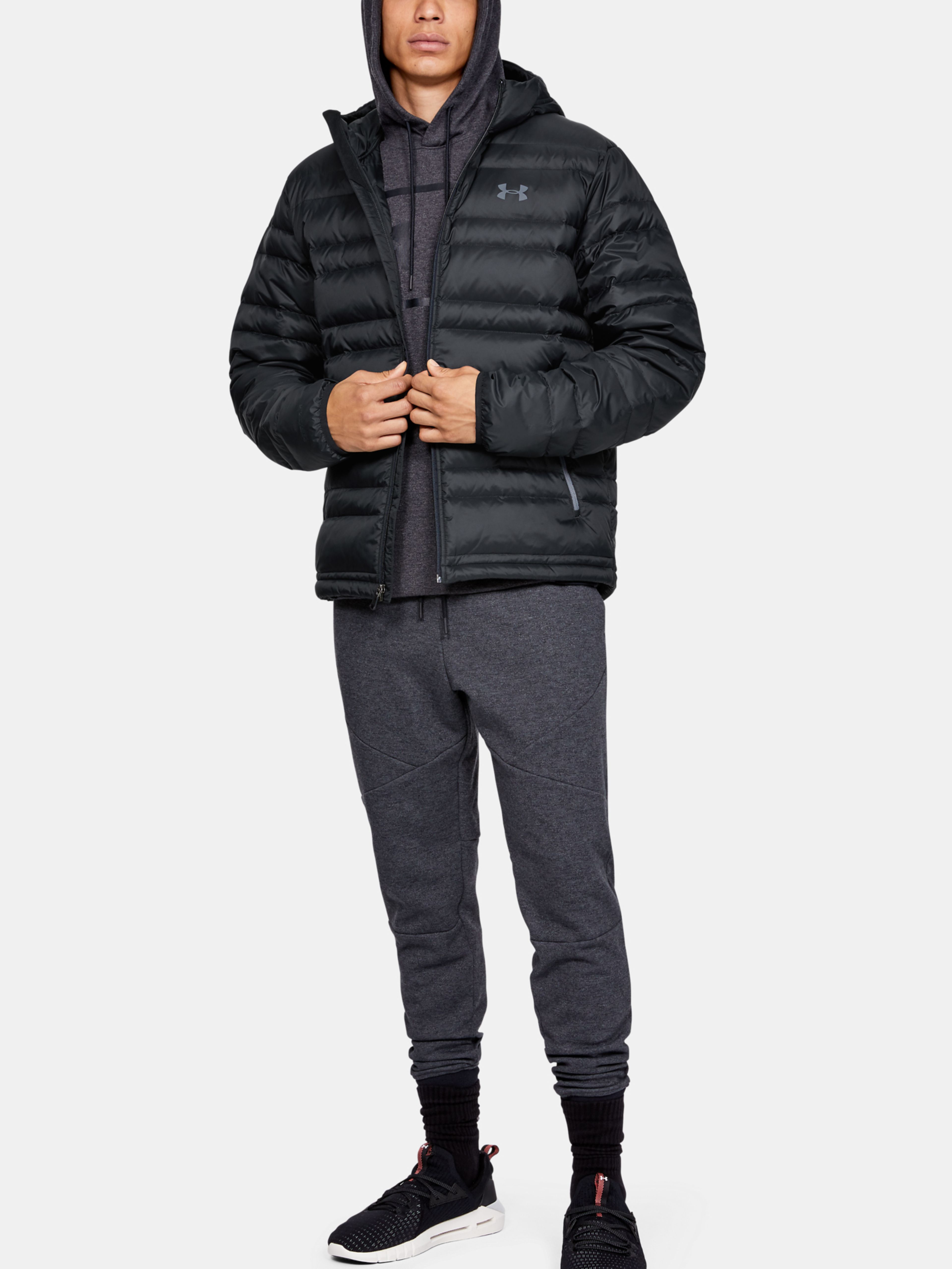 Meeste jope Under Armour Armour Down Hooded Storm Jkt